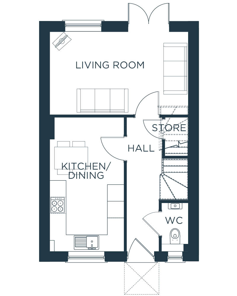 Wigan Road, Clayton Le Woods, Lancashire PR25, 3 bedroom terraced house