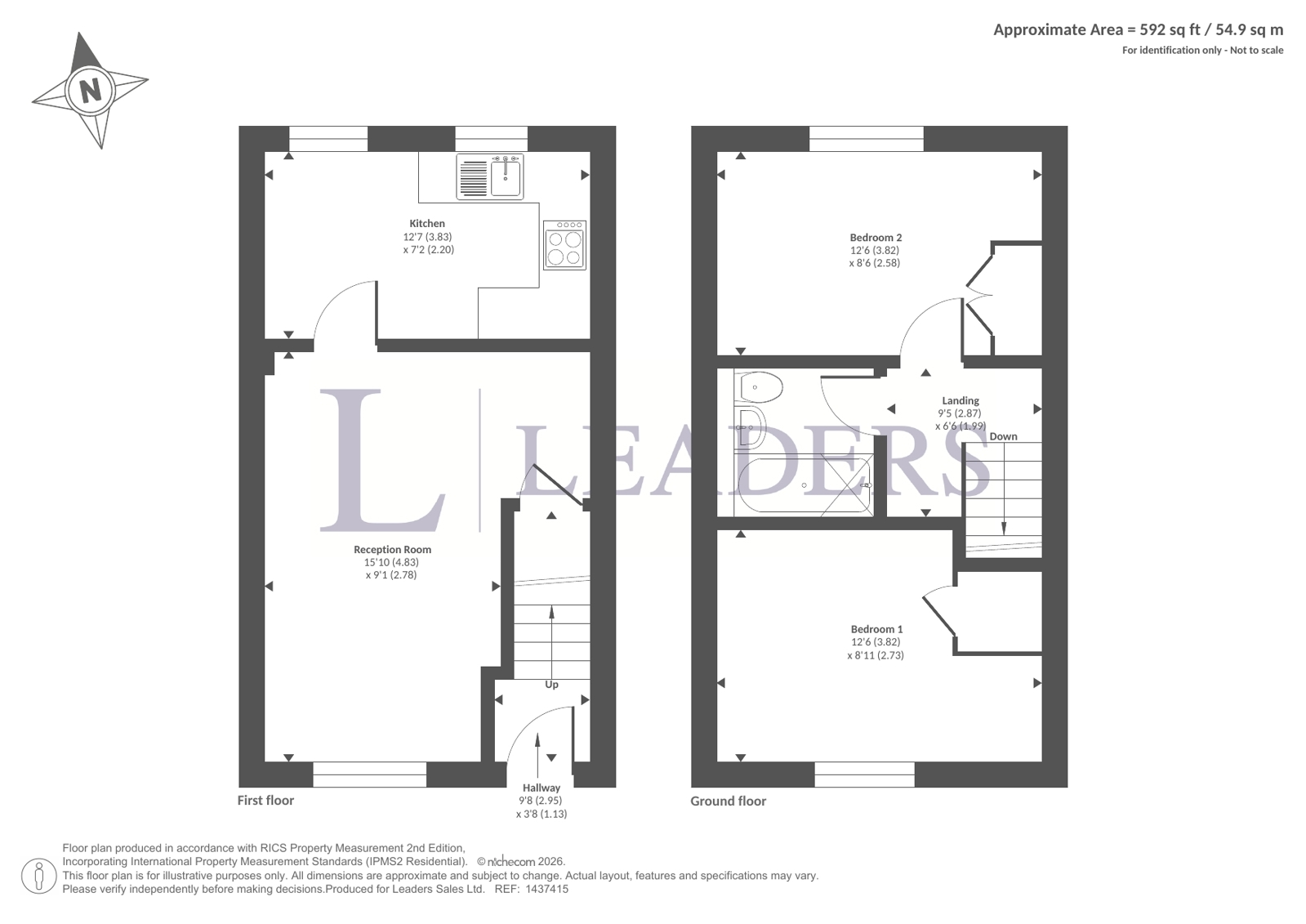 3, Old School Place, Lingfield floorplan