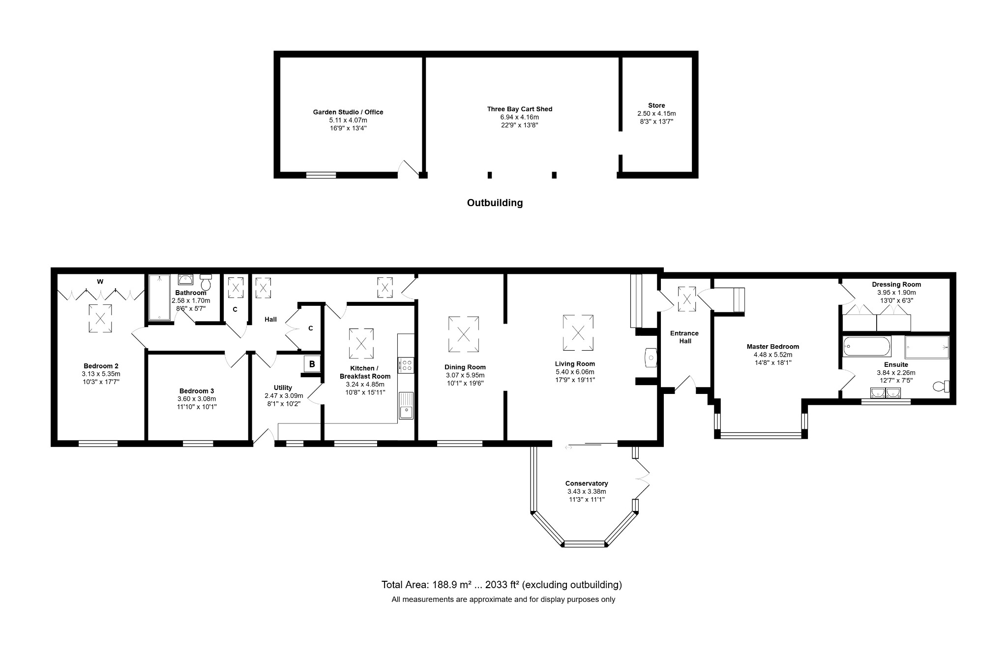 Hillcrest, Rudham Road, King's Lynn floorplan