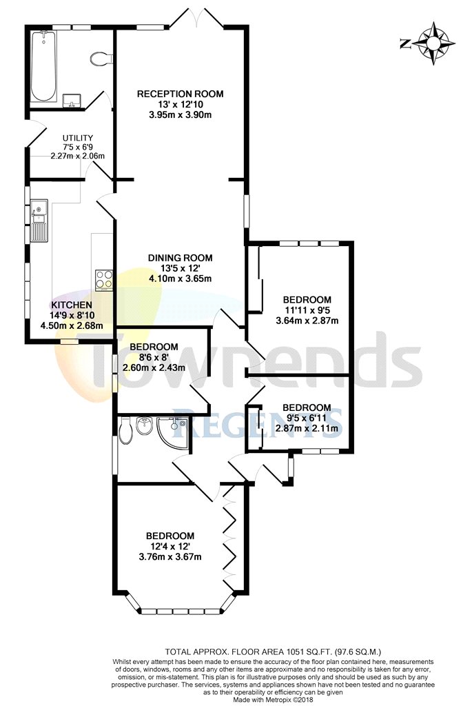 4 Bedrooms Semi-detached bungalow for sale in French Street, Sunbury-On-Thames, Surrey TW16