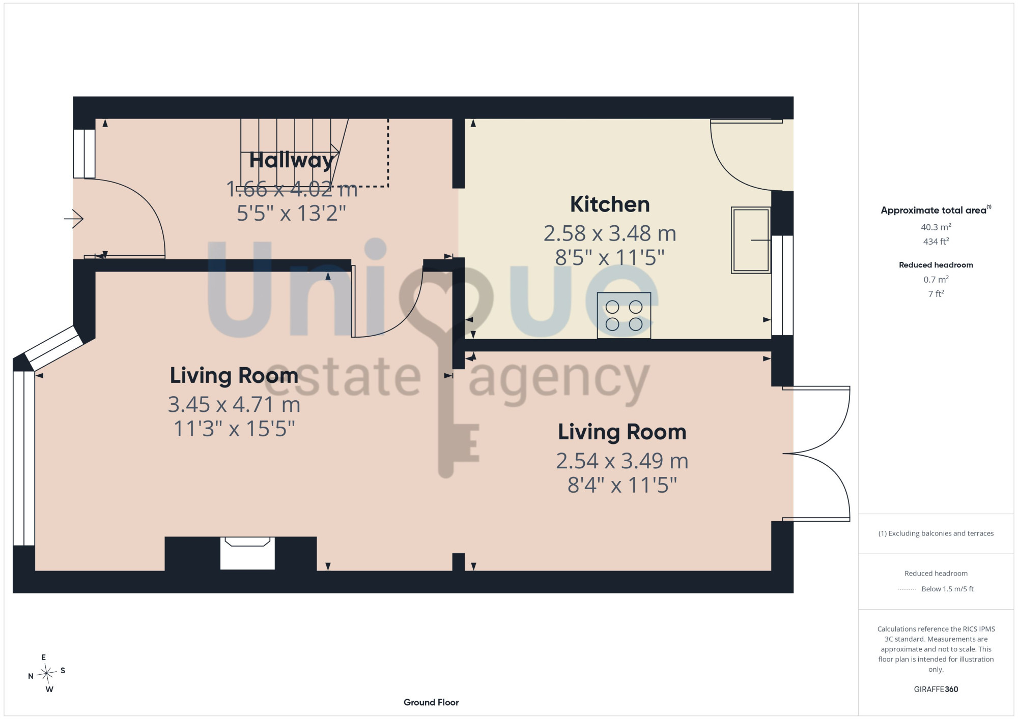 9, Witton Grove, Fleetwood floorplan