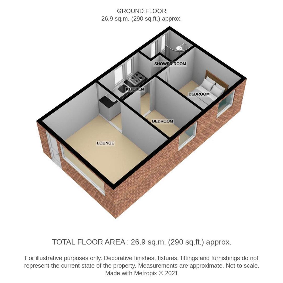 39 Hawaii Beach Chalet Park, Newport Road, Great Yarmouth floorplan