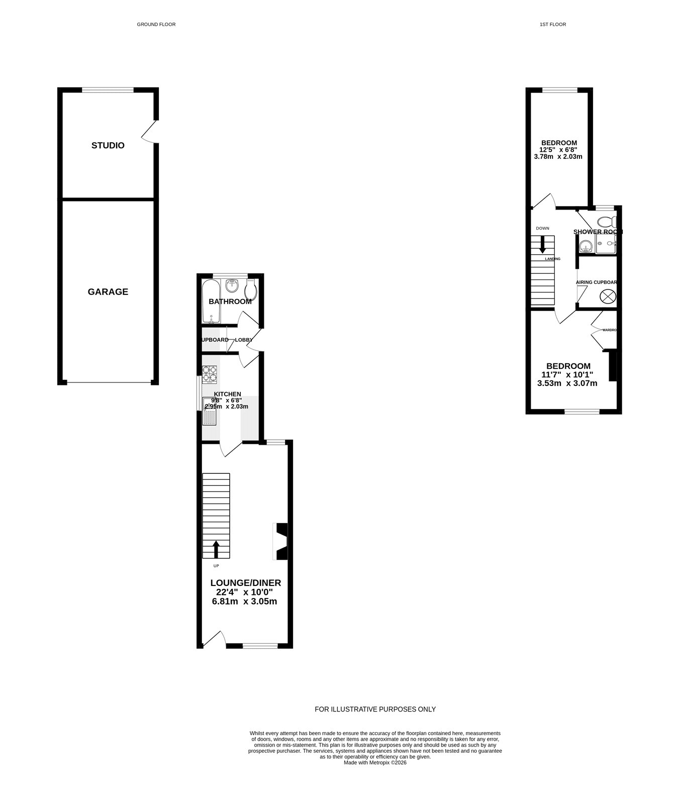 24, The Street, Surrey floorplan