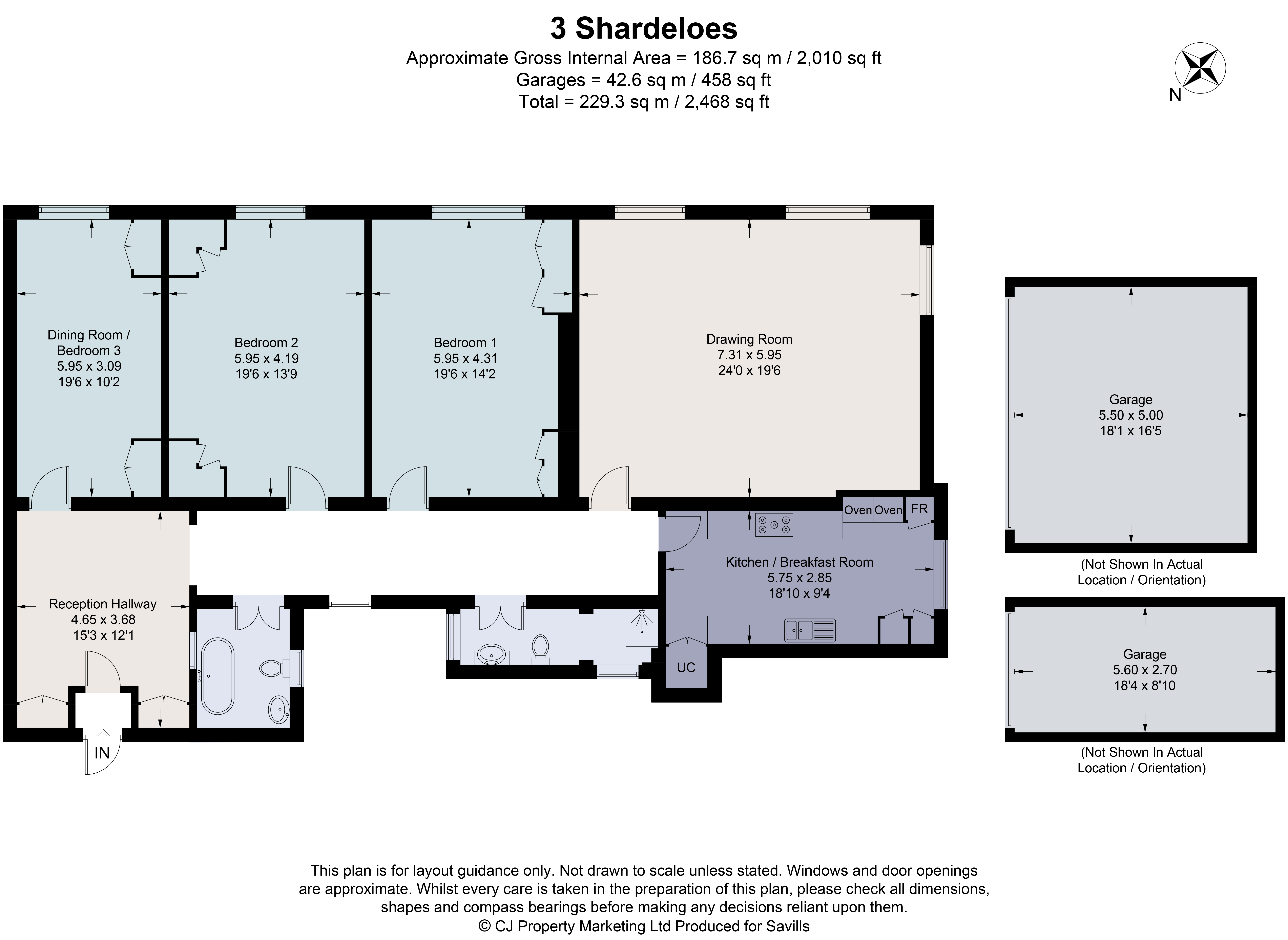 3 Shardeloes,, Missenden Road, Buckinghamshire floorplan