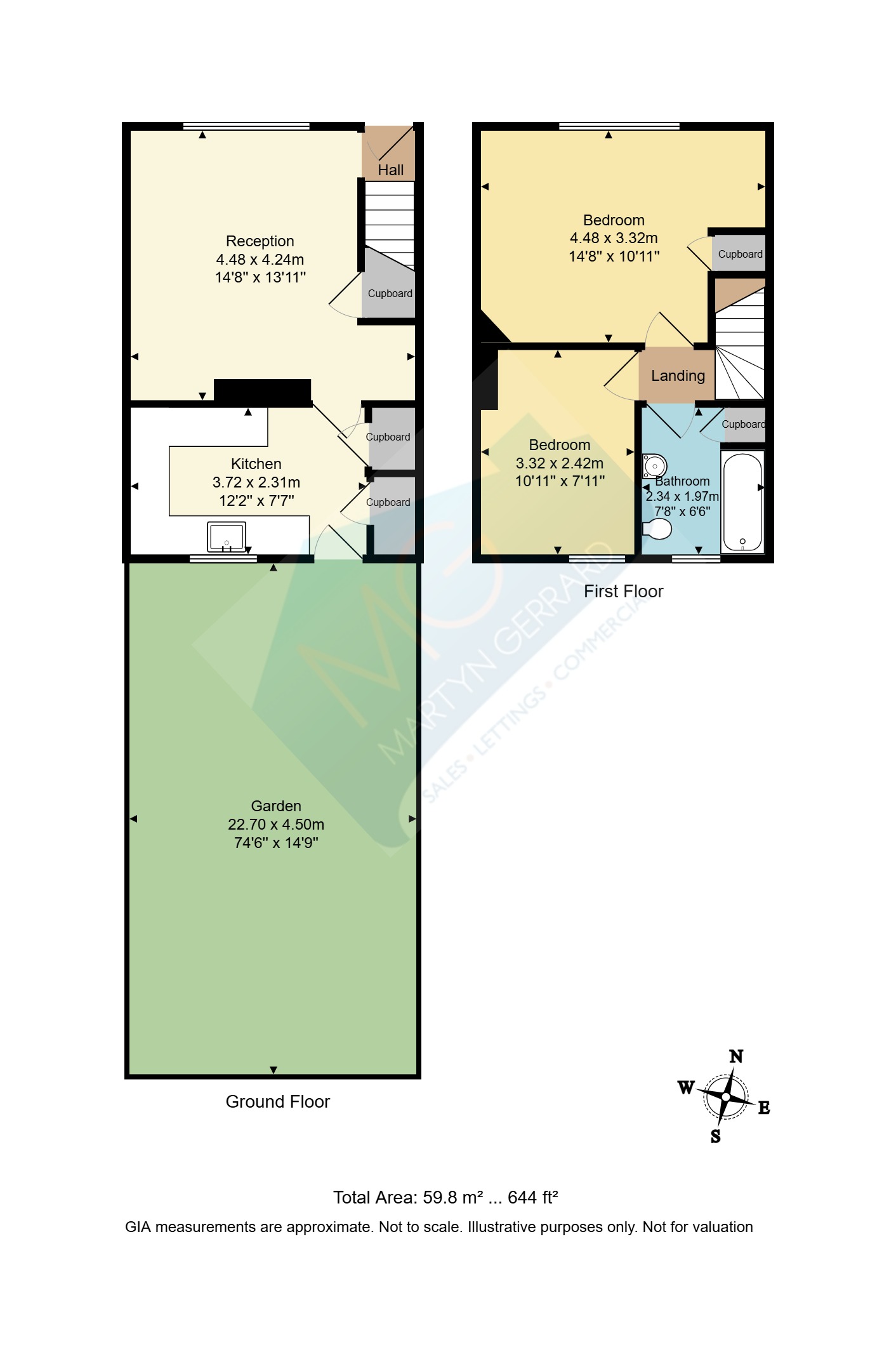11, Everington Road, London floorplan
