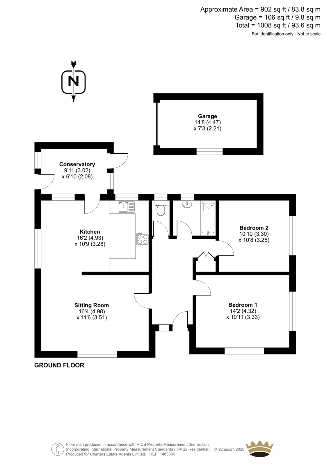48, Lynchmere Avenue, North Lancing floorplan