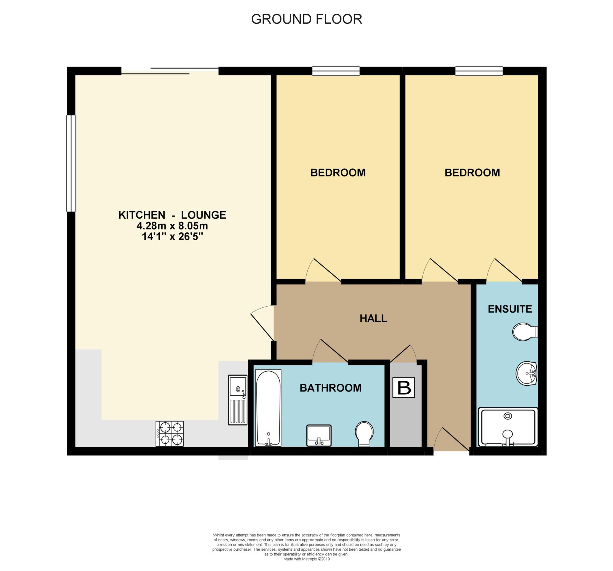 2 Bedrooms Flat to rent in Kelso Place, Manchester M15