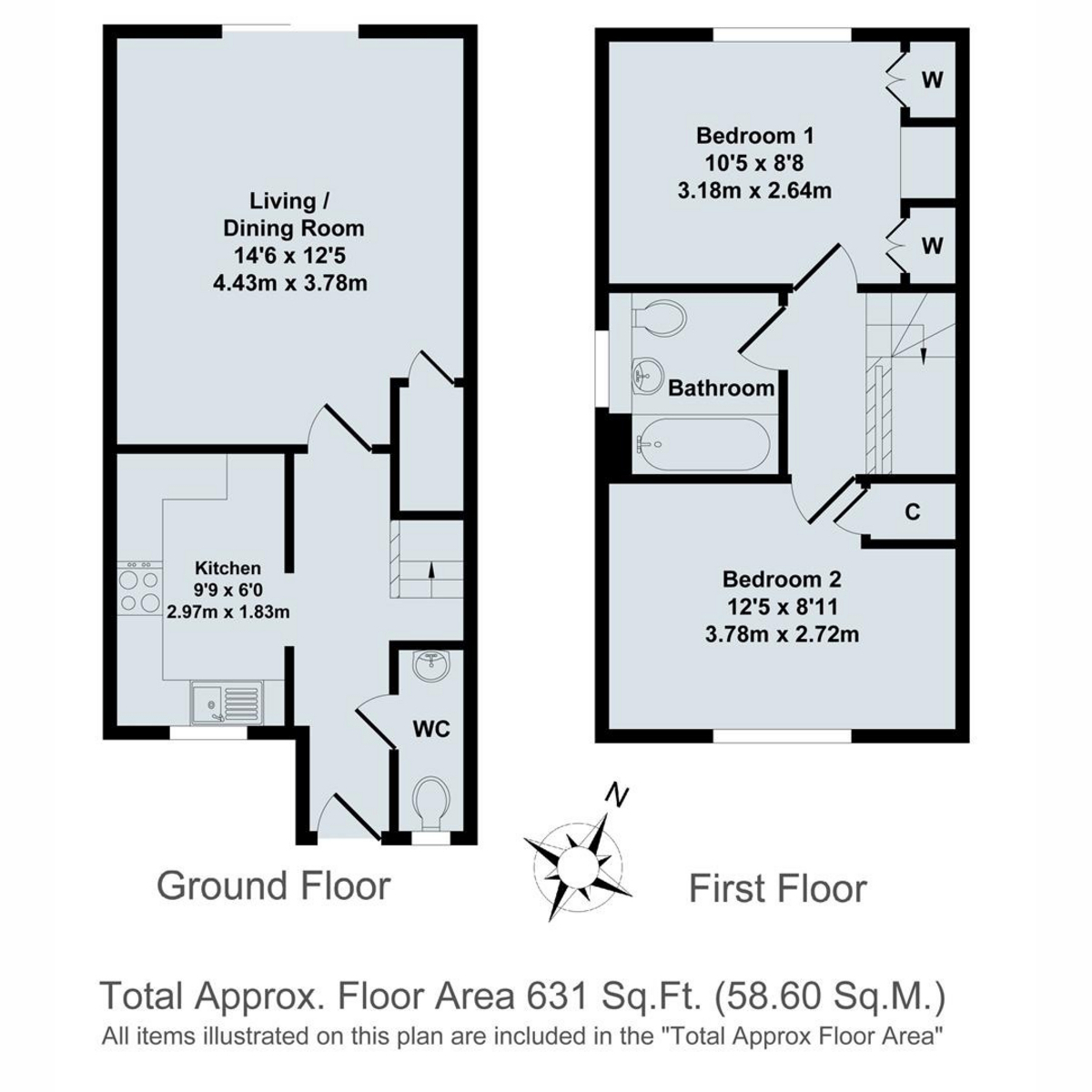 1, Weavercroft, Didcot floorplan