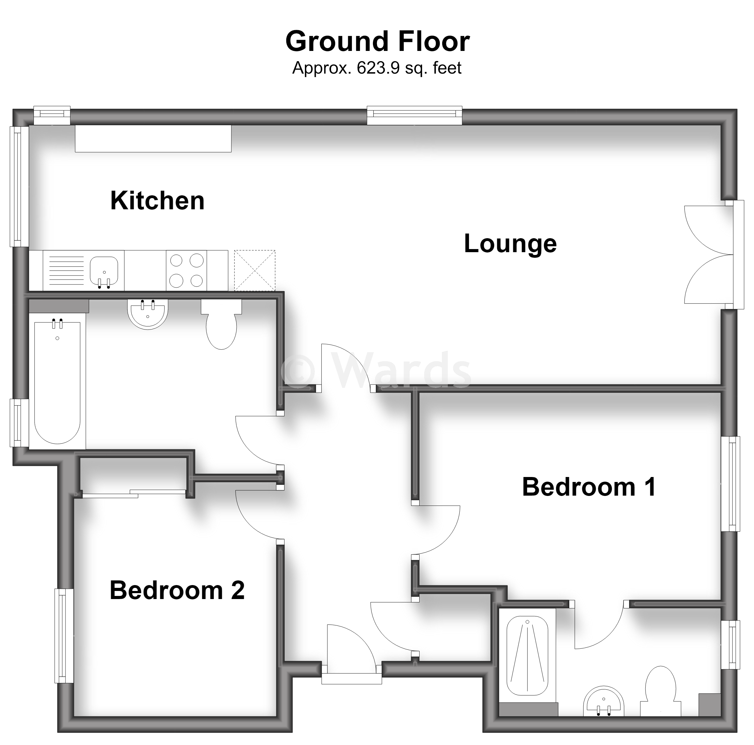 38, Hawley Drive, West Malling floorplan
