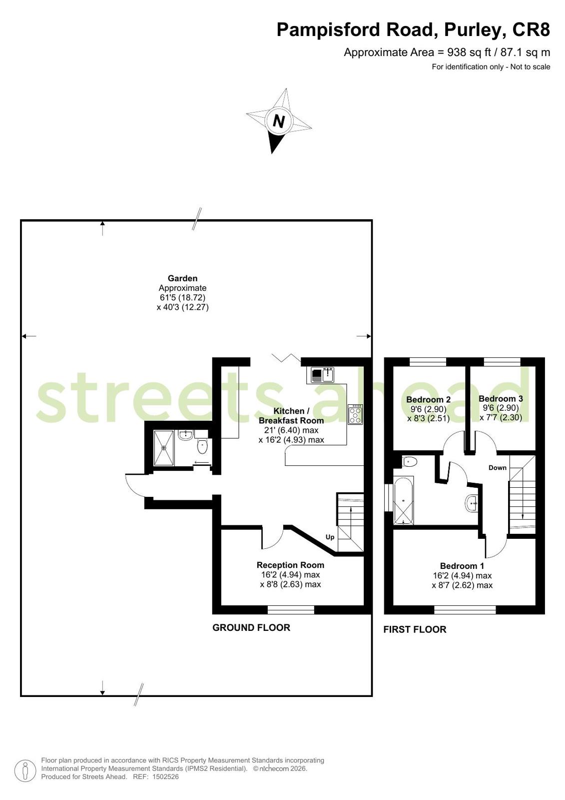 64b, Pampisford Road, Purley floorplan