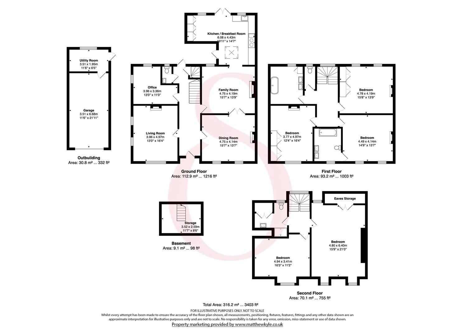 22, St. Catherines Road, Broxbourne floorplan