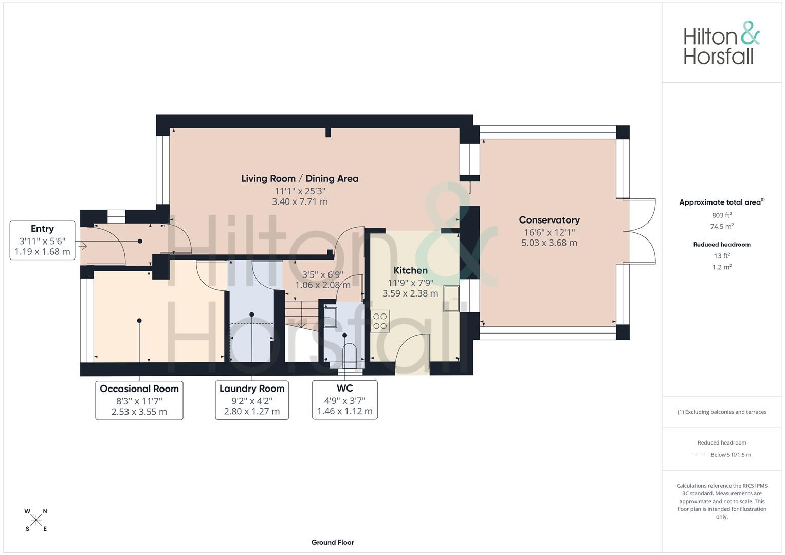 38, Quakers View, Brierfield floorplan