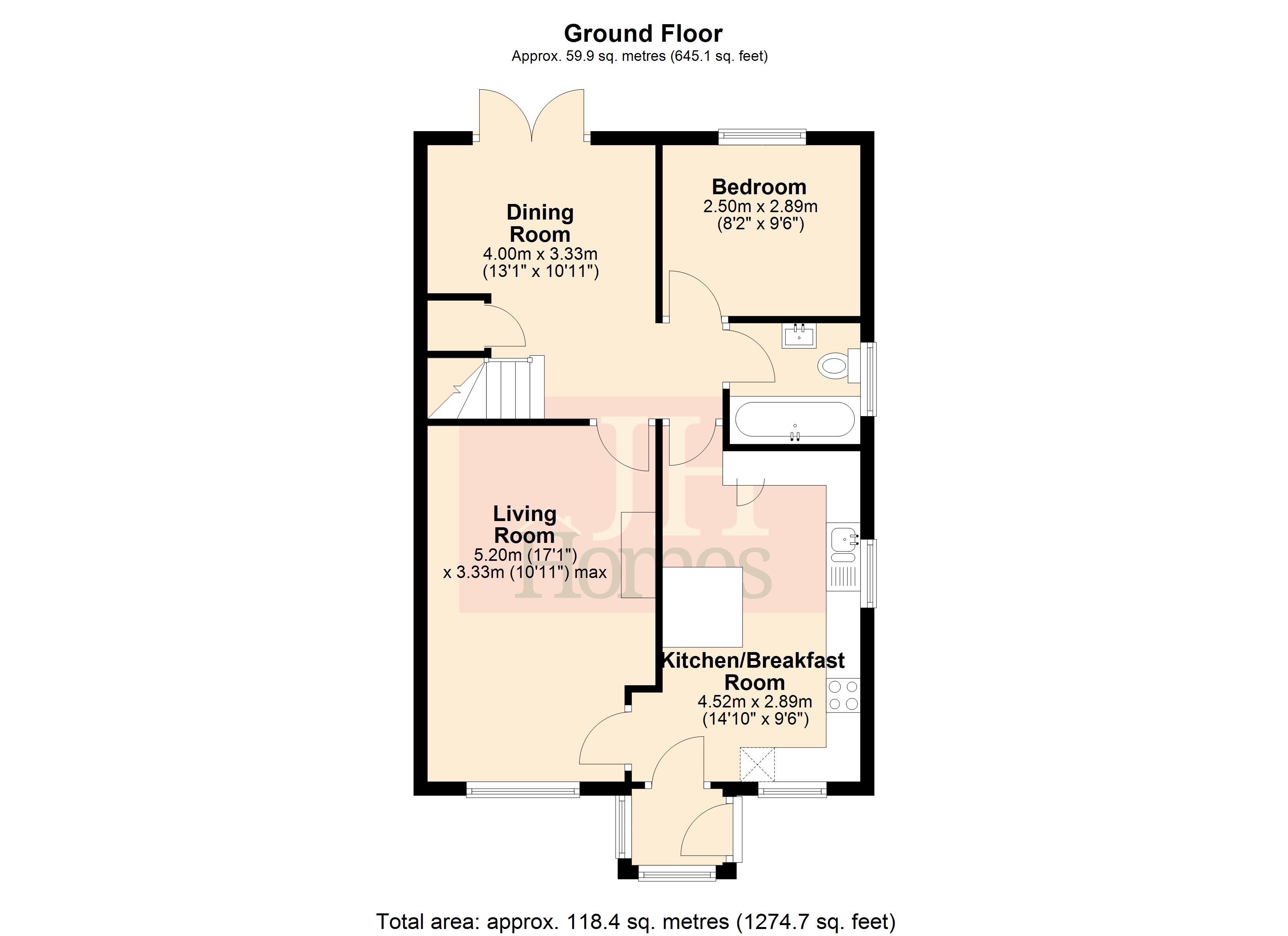 7, Park Side, Ulverston floorplan