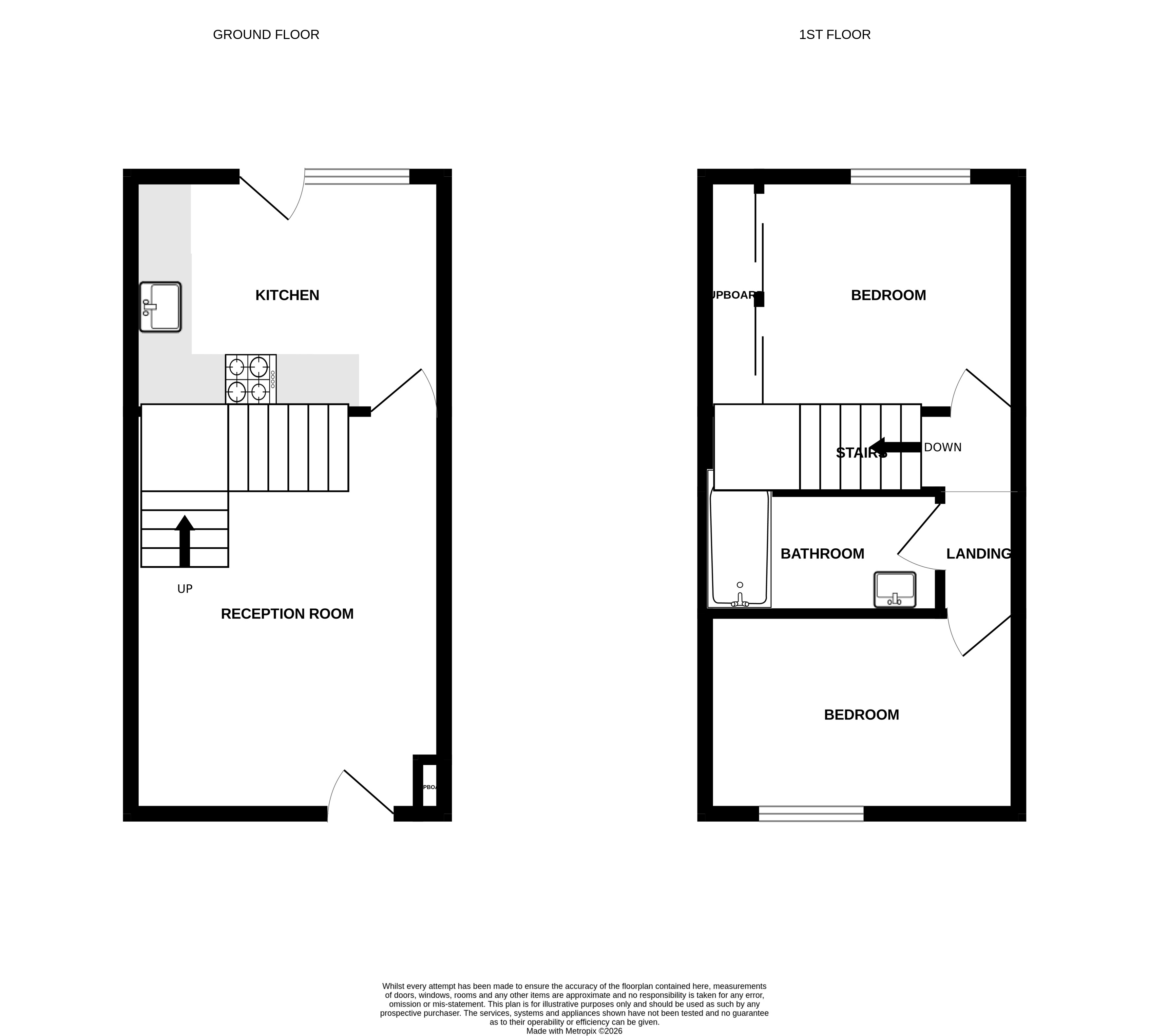 28, Danestone Close, Swindon floorplan