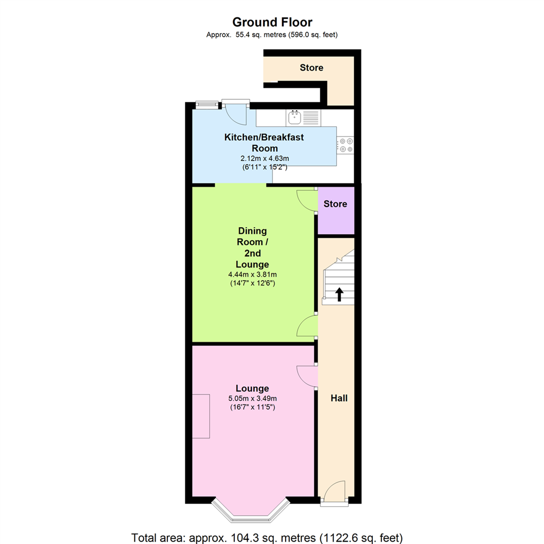3 Bedrooms Terraced house for sale in Burnley Road, Crawshawbooth, Rossendale BB4