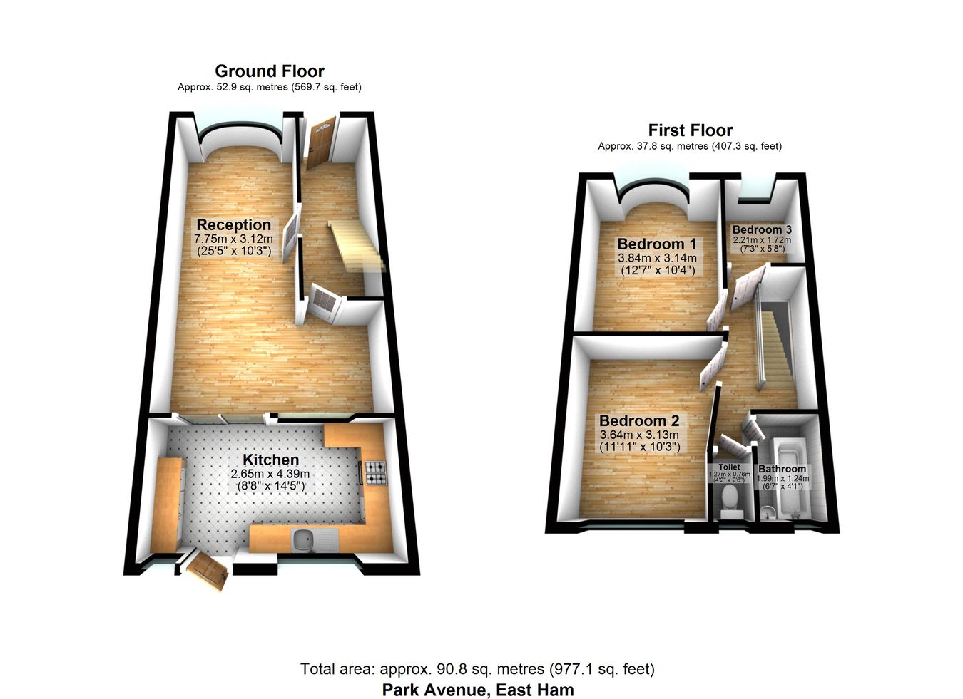 142, Park Avenue, London floorplan