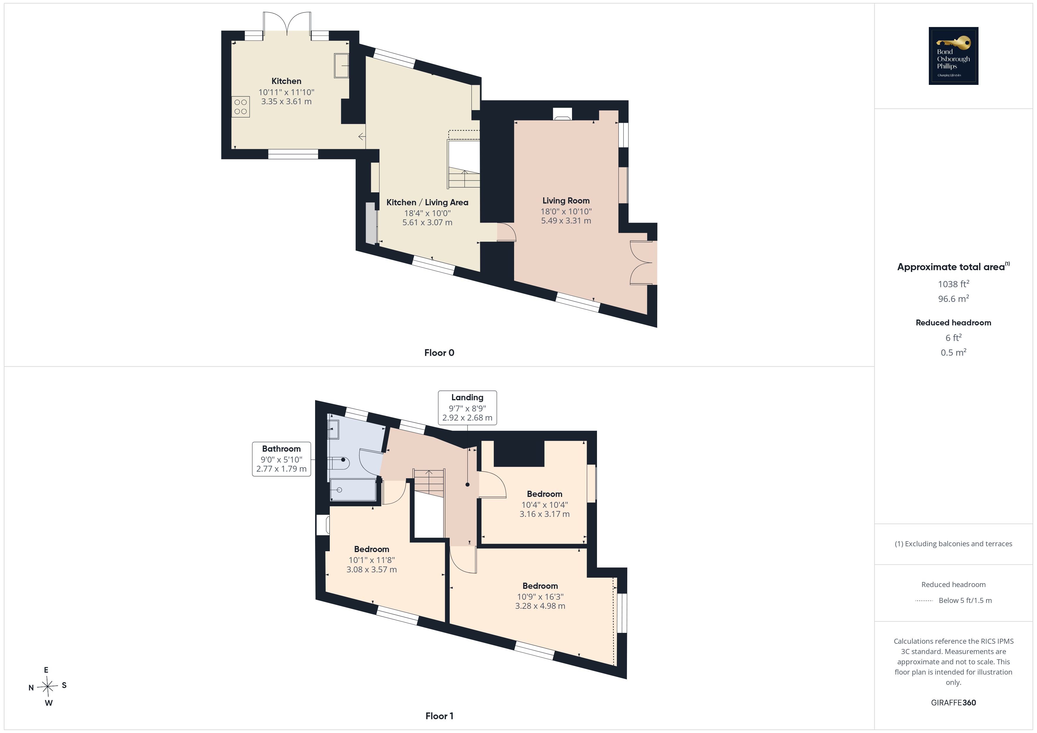 Hilldene,, Treknow, Cornwall floorplan