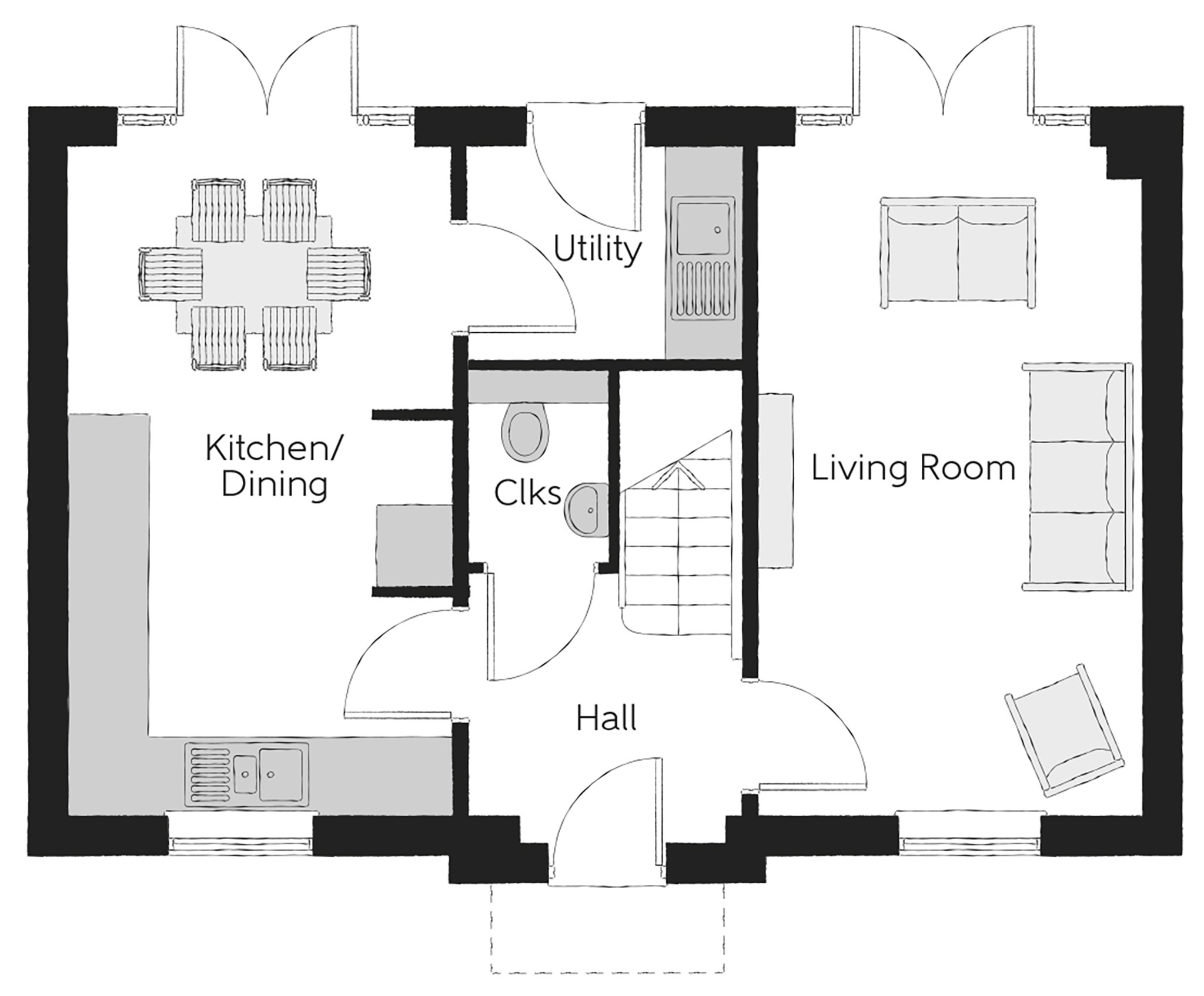 The Ferns, Kennett Garden Village, Newmarket, Kennett floorplan