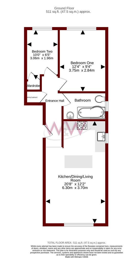 2, Angelica Way, Fareham floorplan