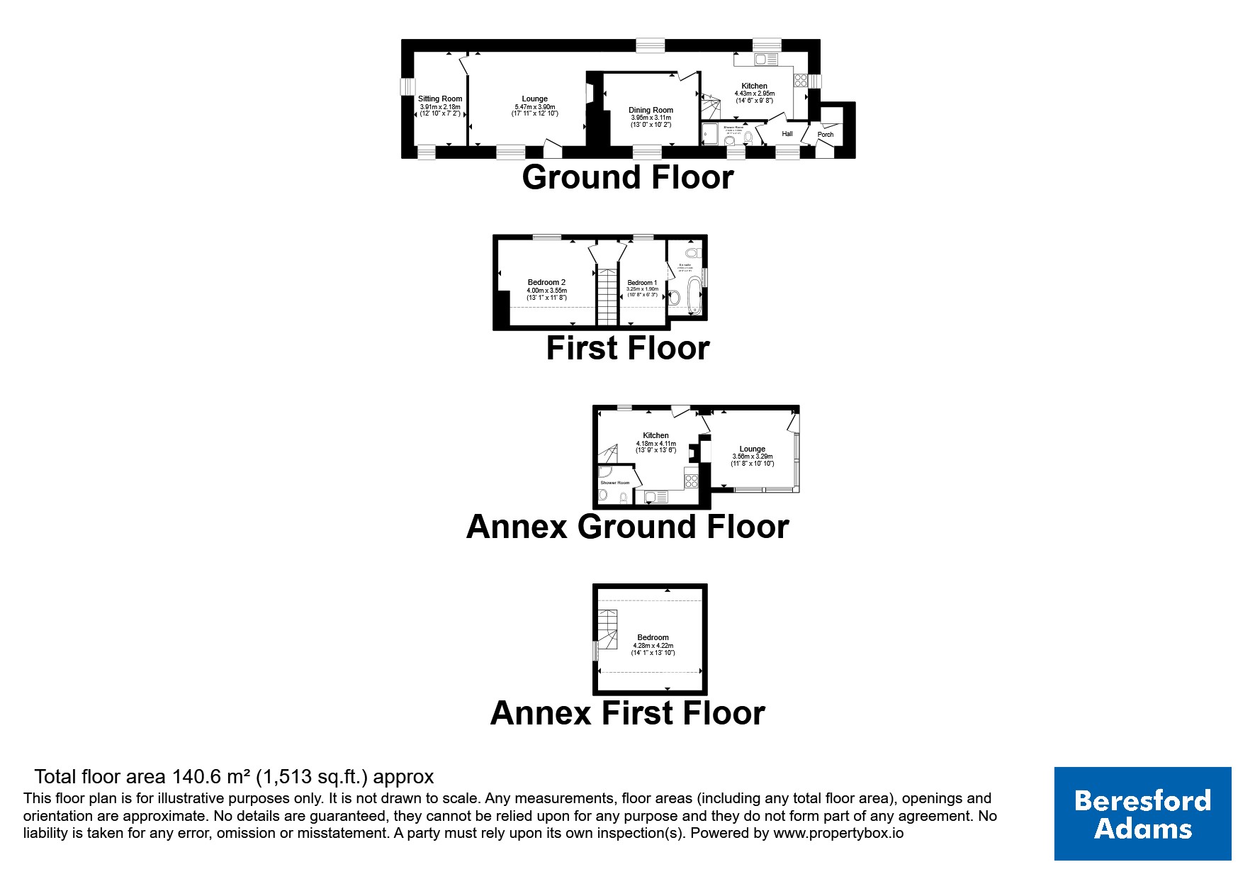 Ty'n Rhos,, Llanrhychwyn, Conwy floorplan