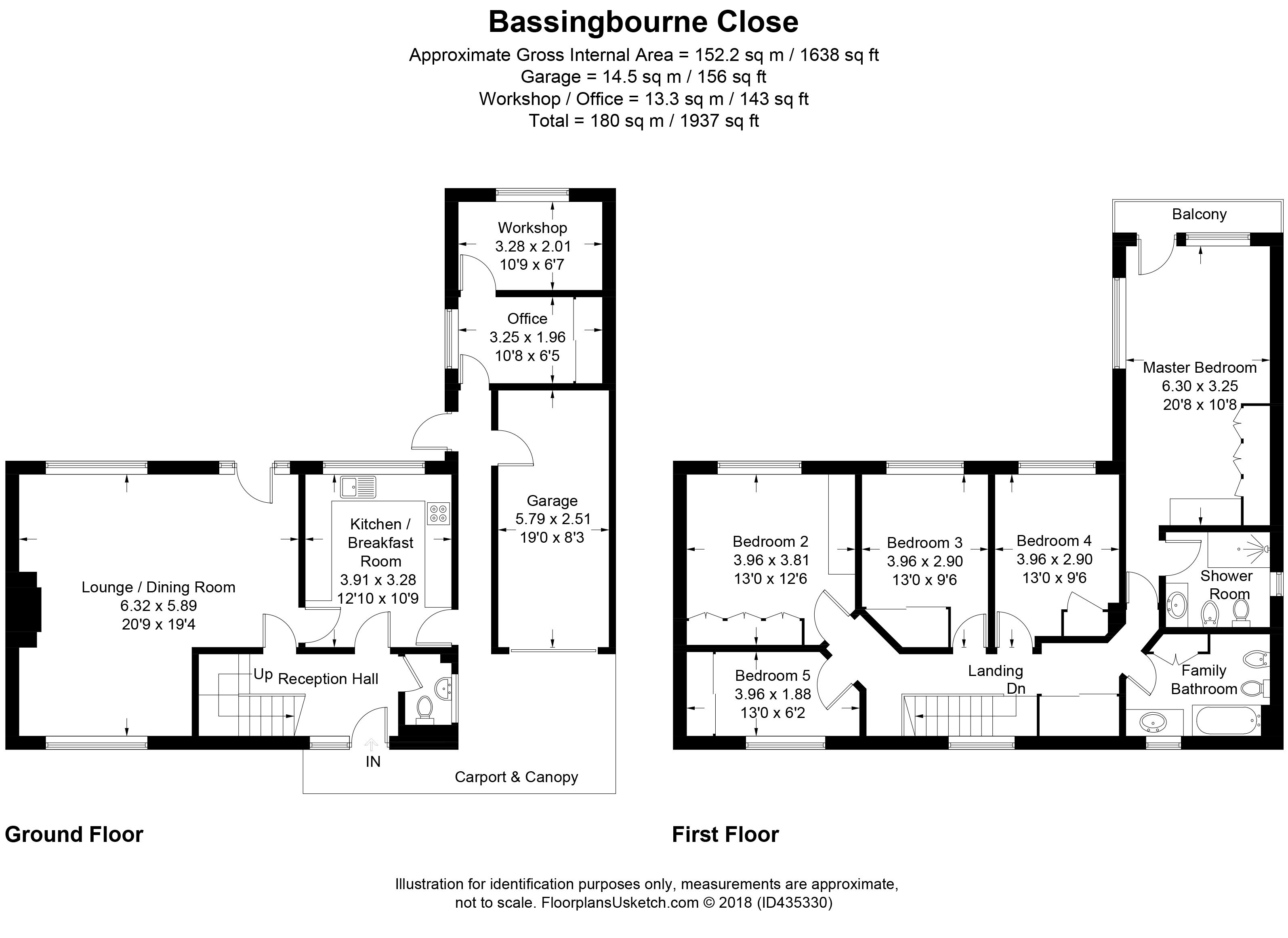 5 Bedrooms Detached house for sale in Bassingbourne Close, Broxbourne EN10