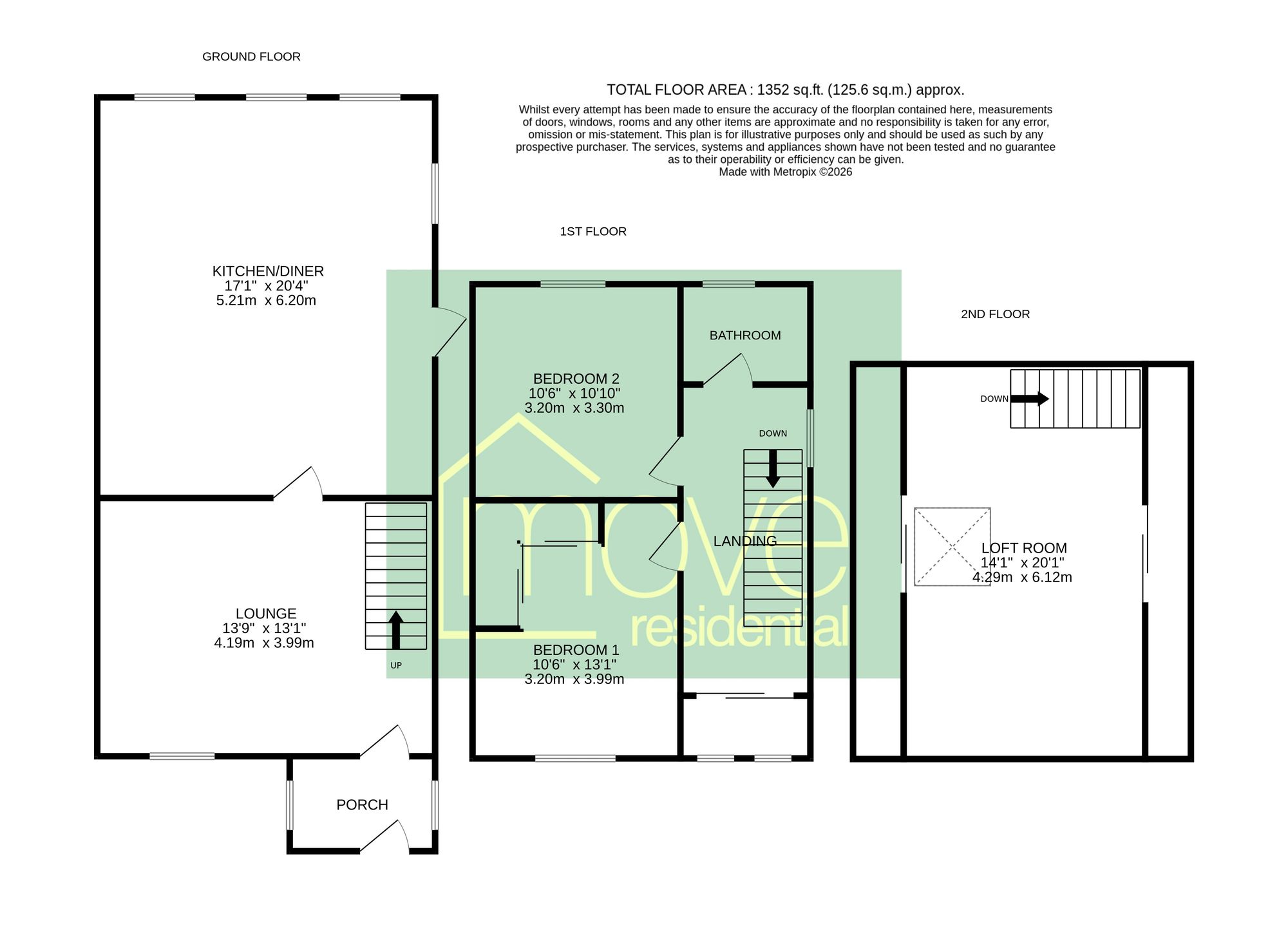 19 Tarporley Close, Prenton floorplan