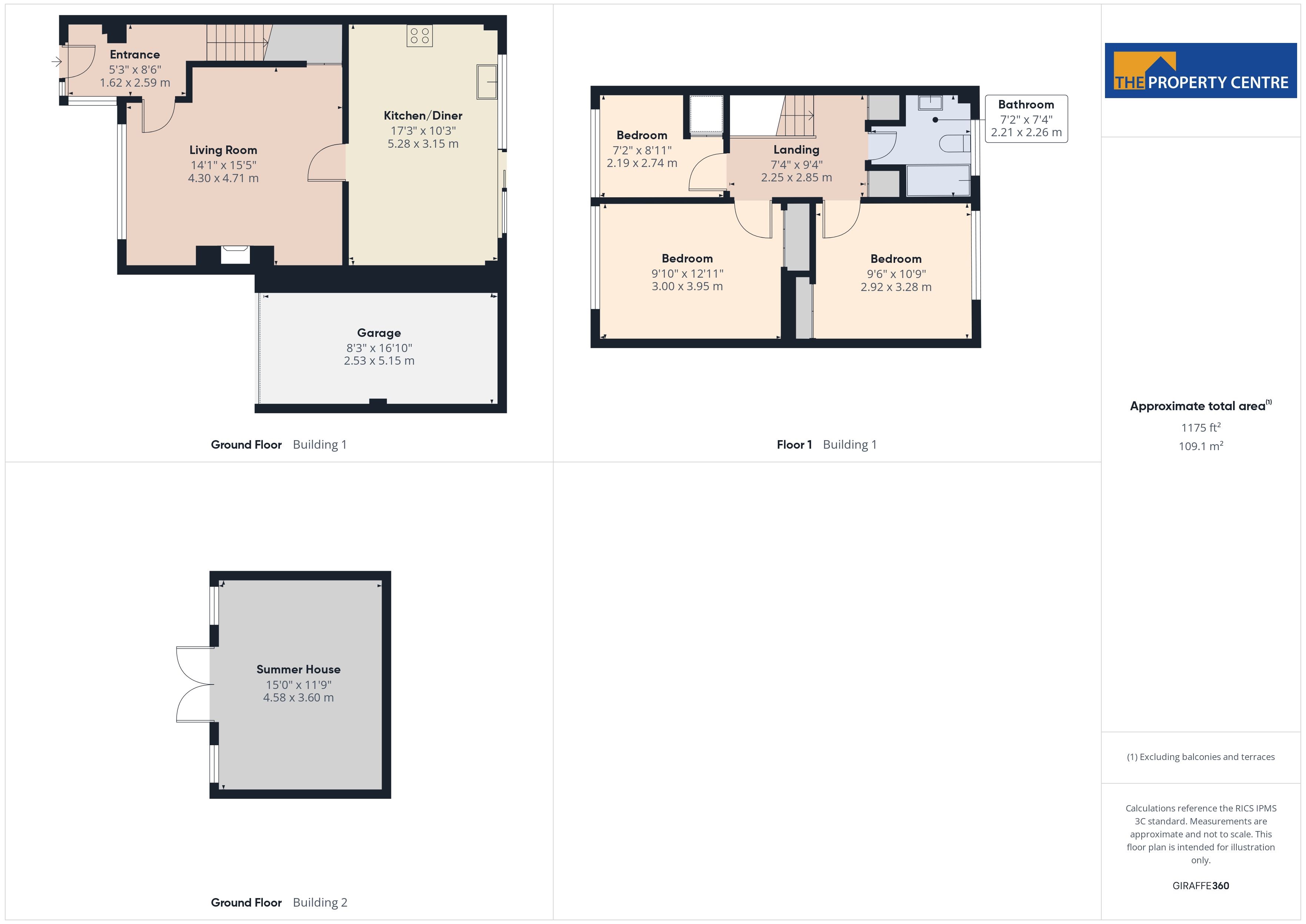 45, Springfield Close, Cheltenham floorplan