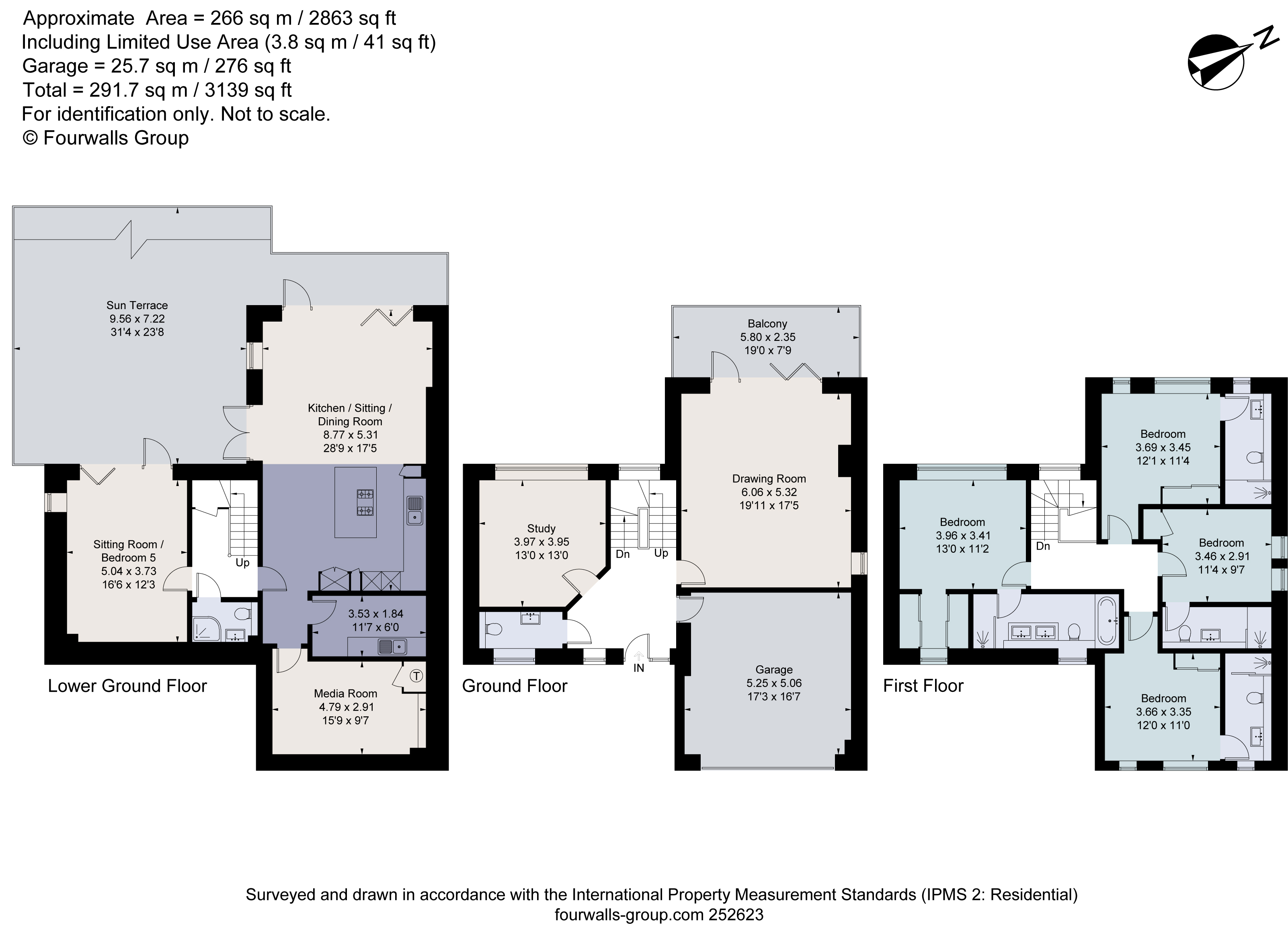 8, Bramble Drive, Bristol floorplan