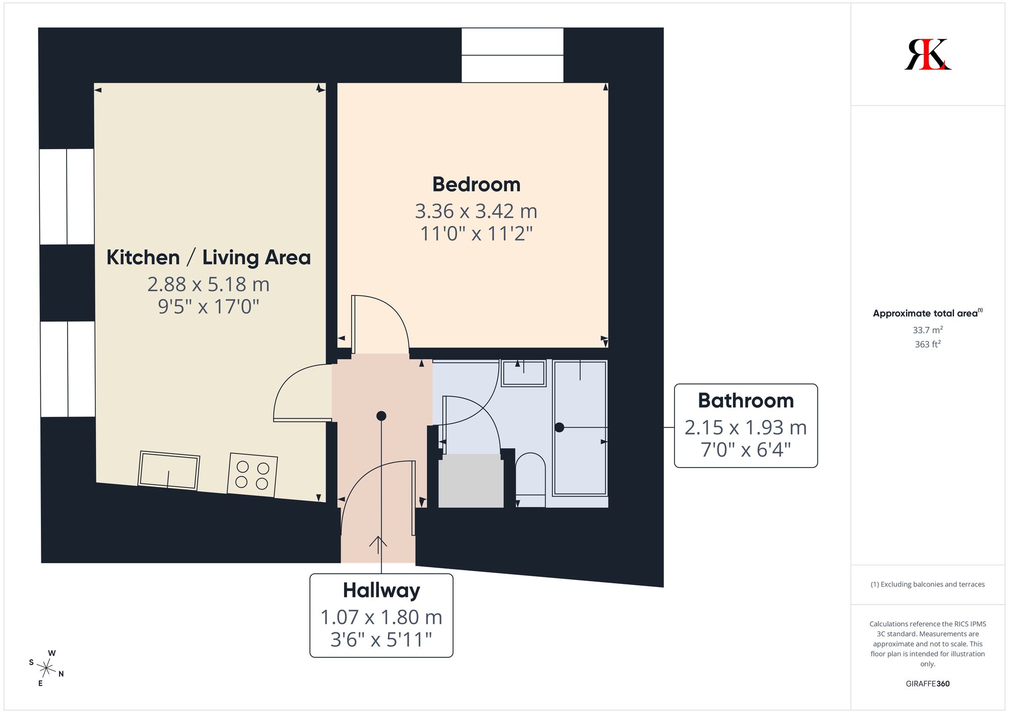 Flat 5, 15A High Street, Haverfordwest floorplan