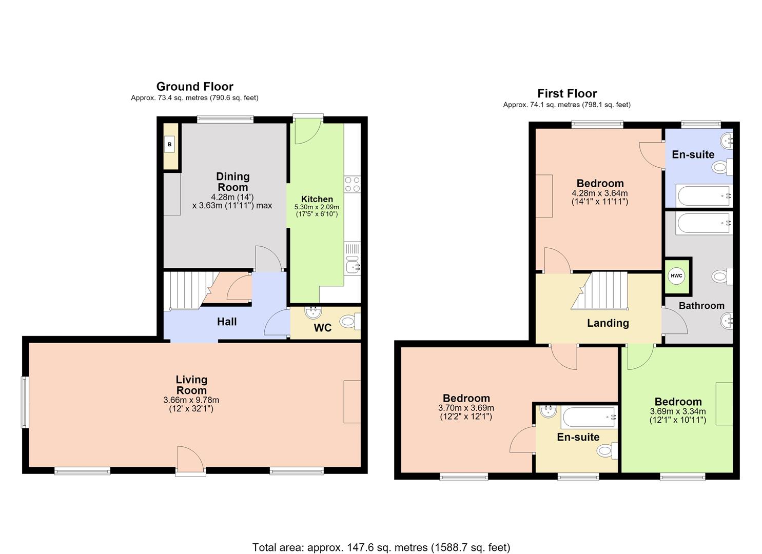 48b, Old Station Road, Newmarket floorplan