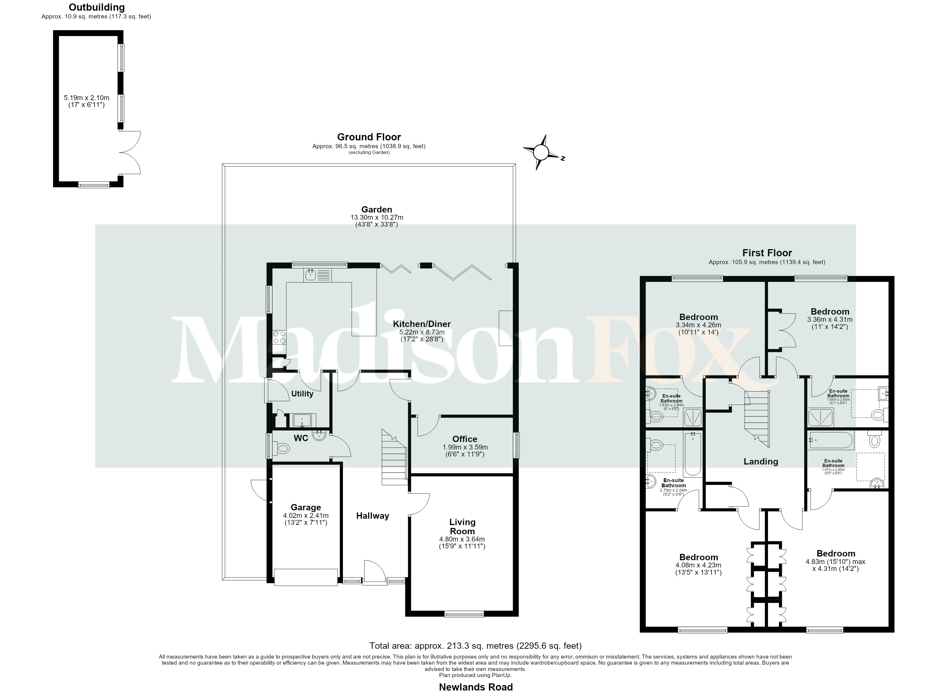 57, Newlands Road, Woodford Green floorplan