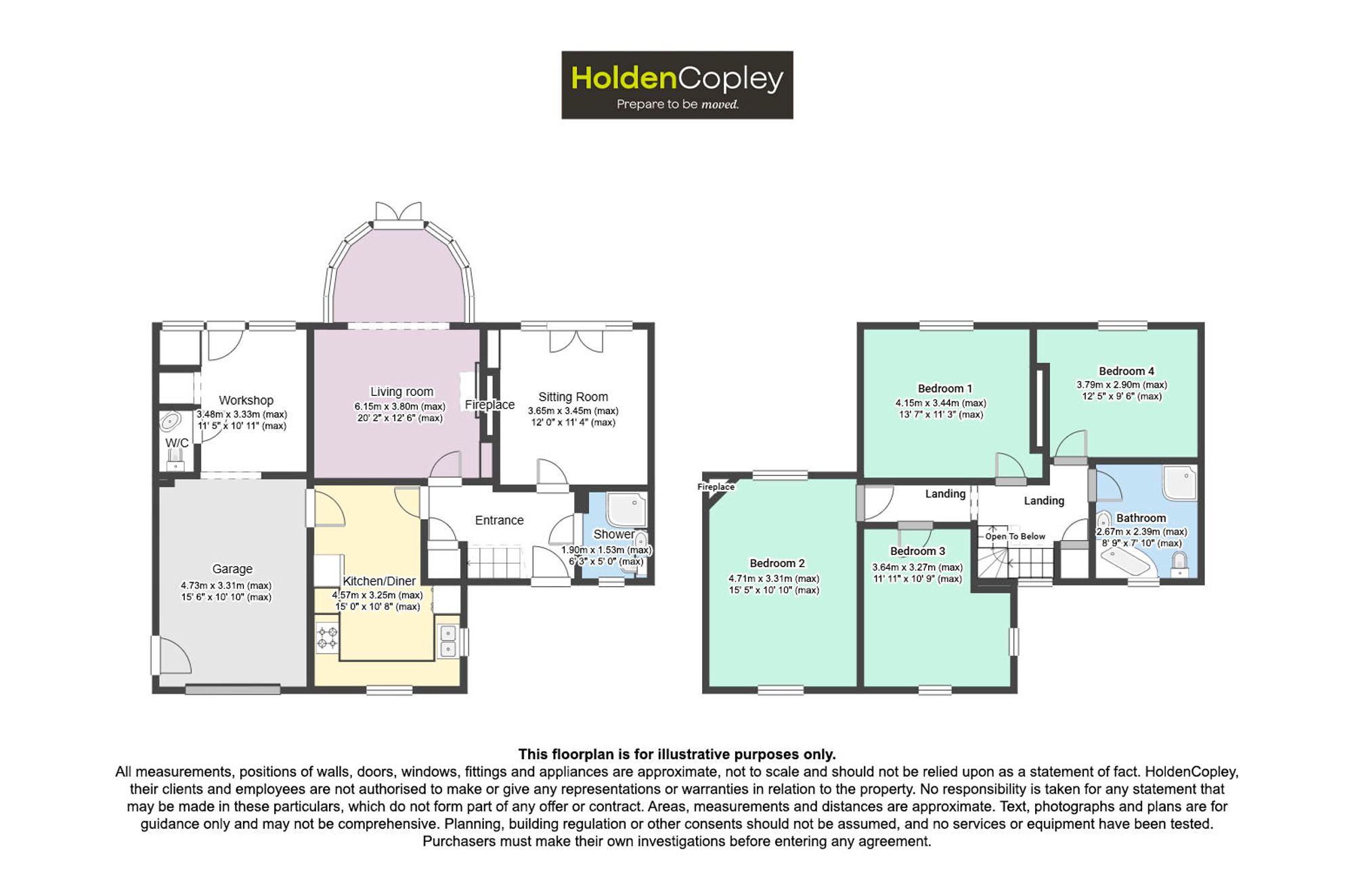 66 Longmoor Lane, Breaston floorplan