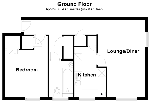 1 Bedrooms Flat for sale in Bittern Close, Ifield, Crawley, West Sussex RH11