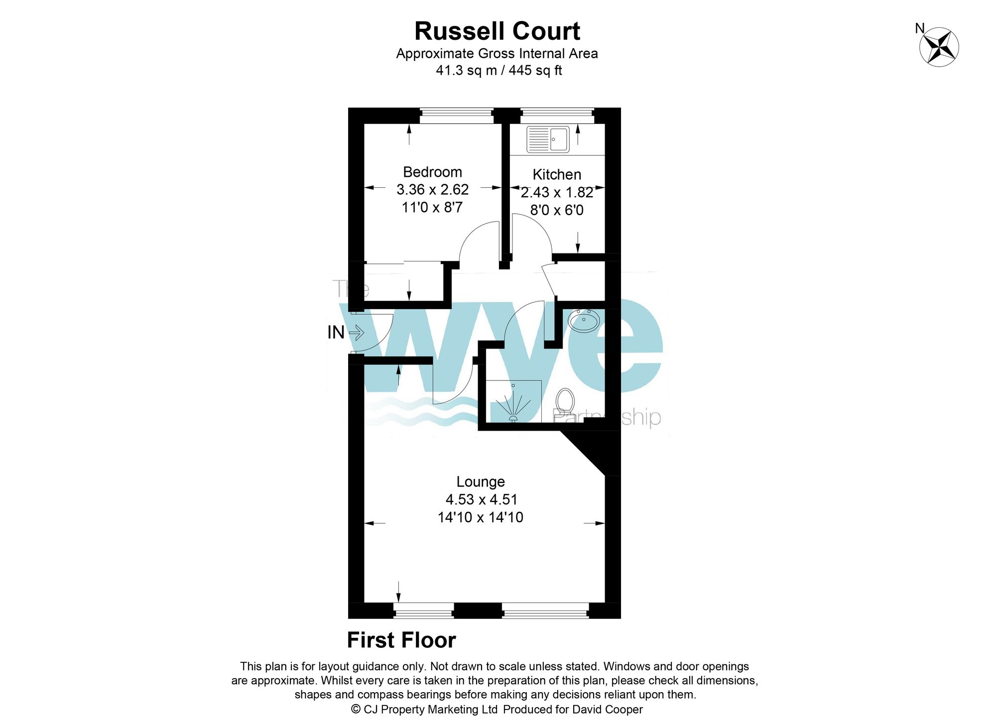 8 Russel Court Main Road, High Wycombe floorplan