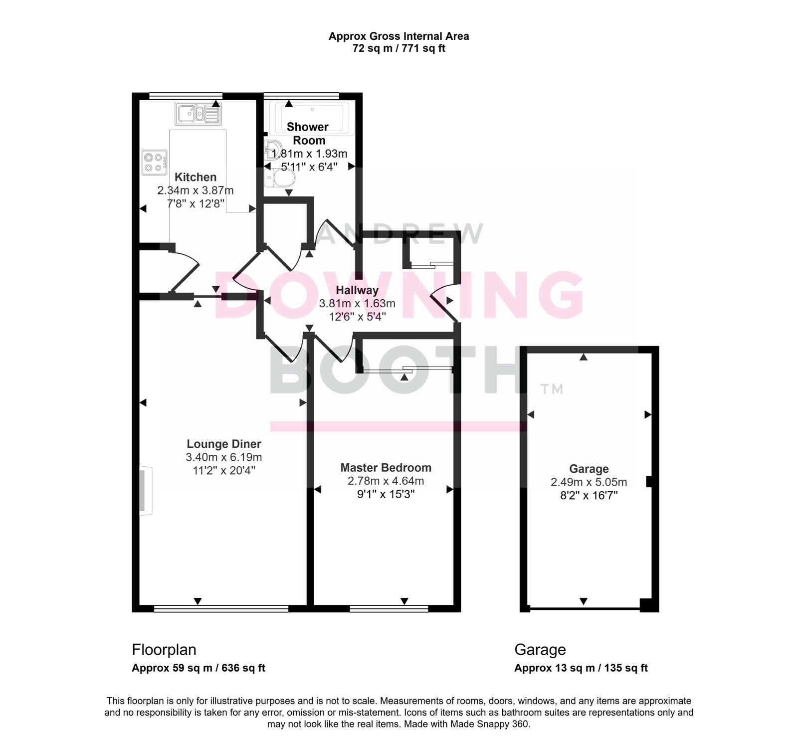 Spring Court,Flat 4, Birmingham Road, Walsall floorplan