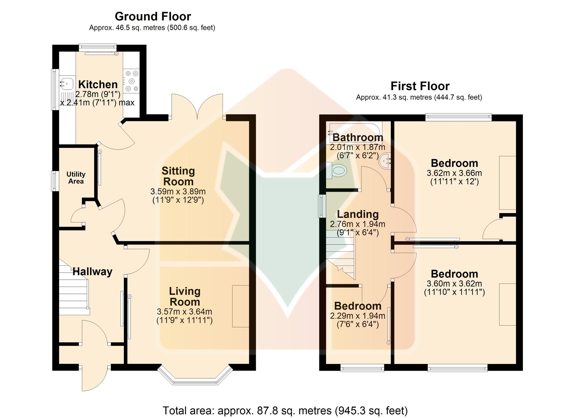 45 Gainsborough Road, Gainsborough floorplan