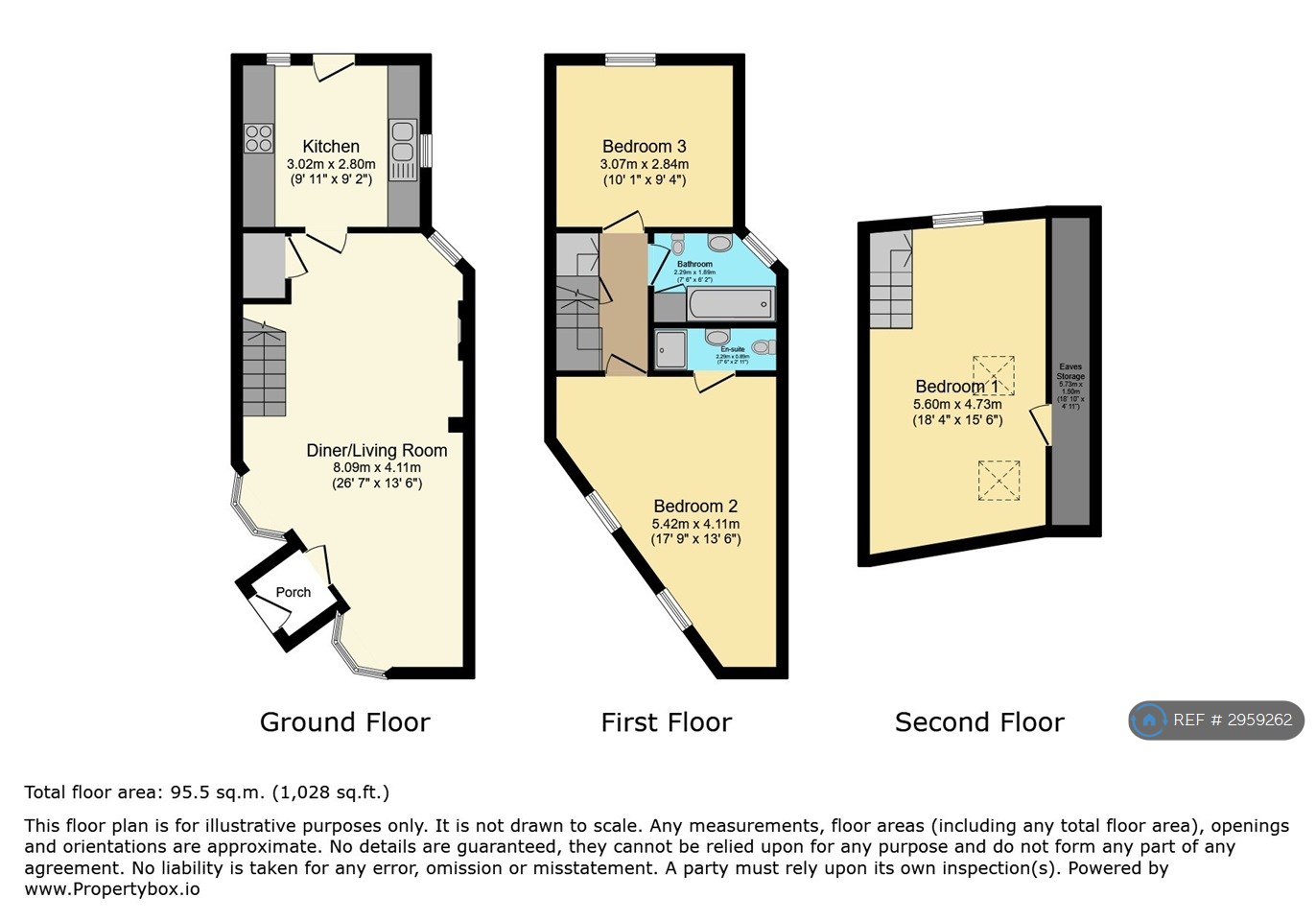 Forest Road, Loughton floorplan