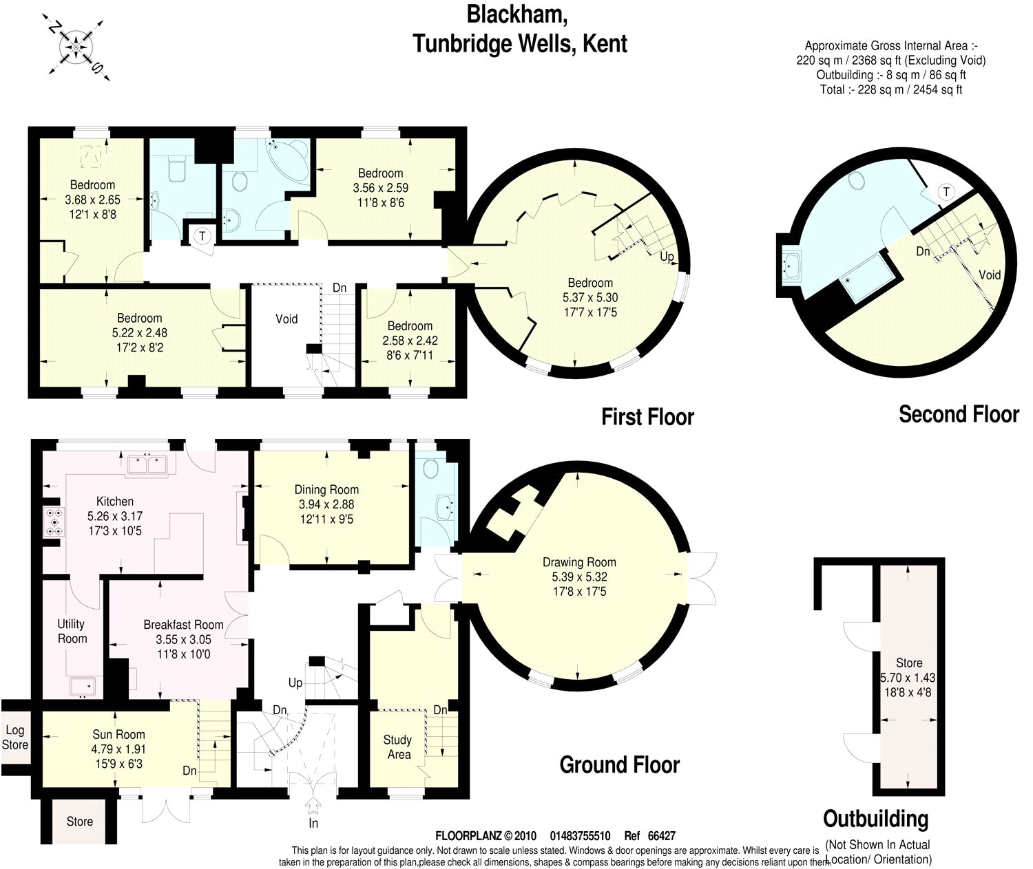 5 Bedrooms Detached house for sale in Blackham, Tunbridge Wells, Kent TN3