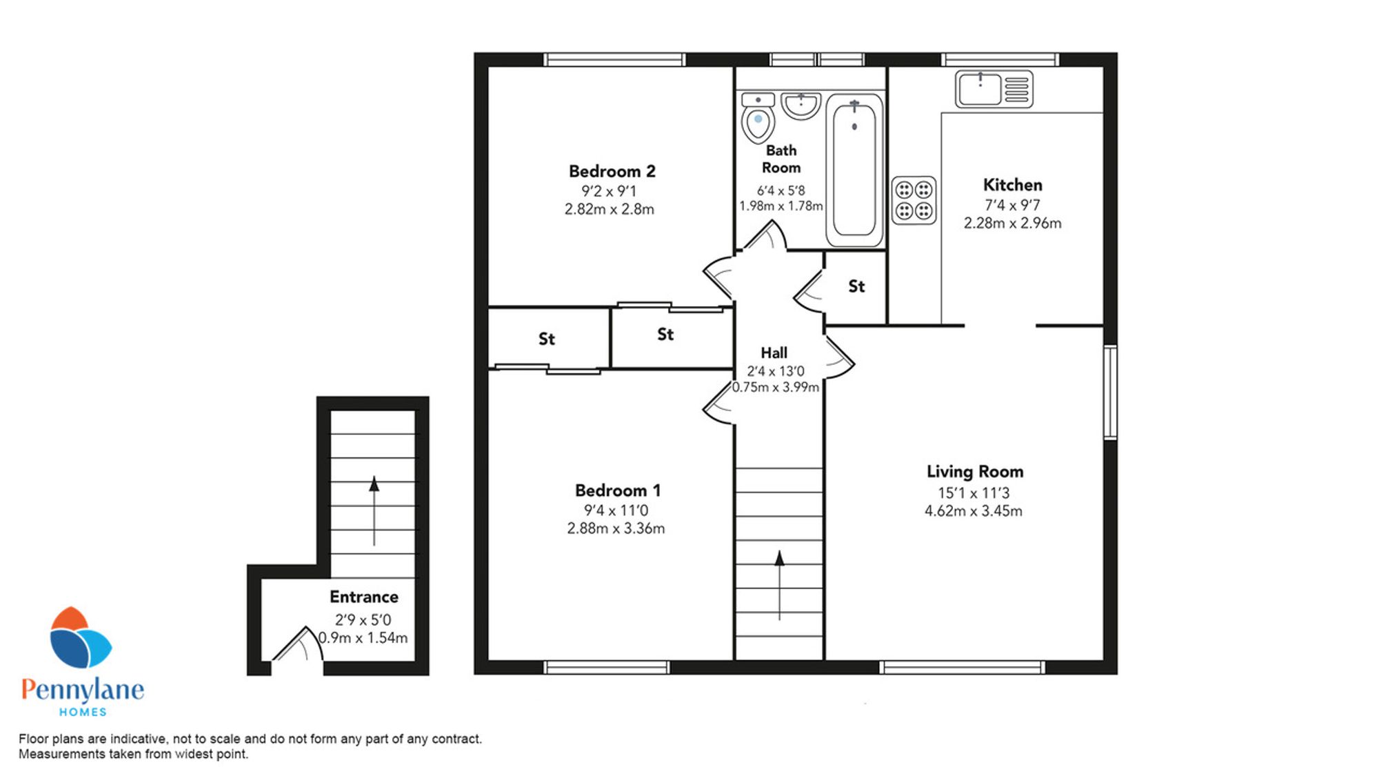 46 Mainscroft, Erskine floorplan