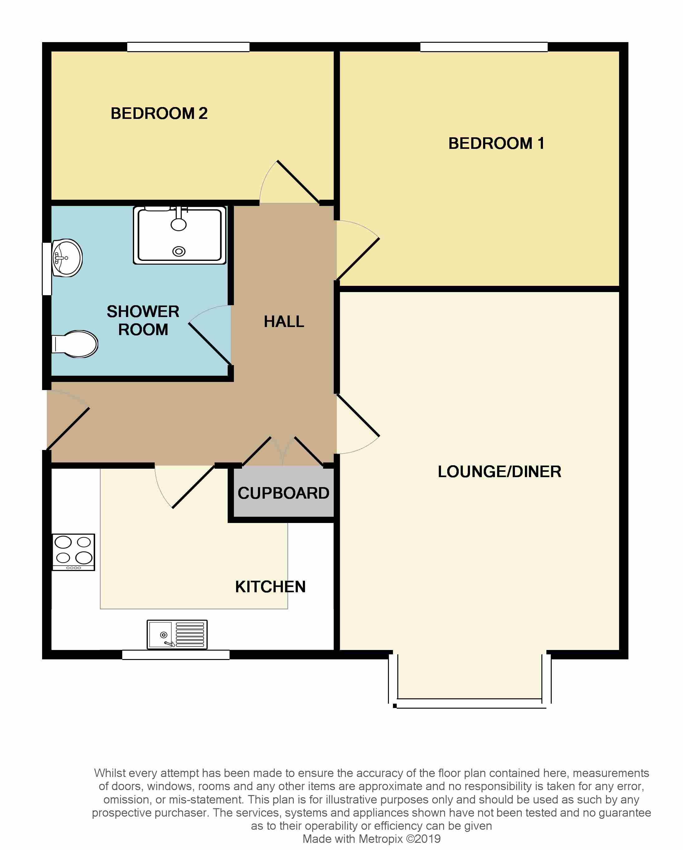 2 Bedrooms Semi-detached bungalow for sale in Stuarts Way, Chapel Hill, Braintree CM7