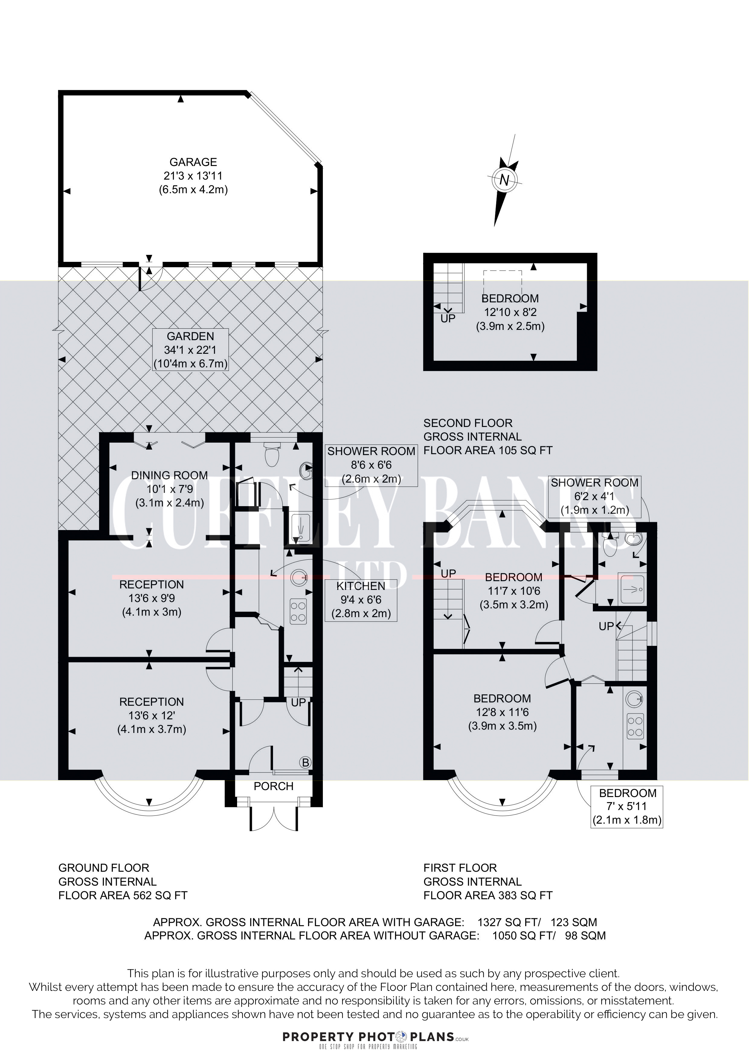 159, Bilton Road, Middlesex floorplan