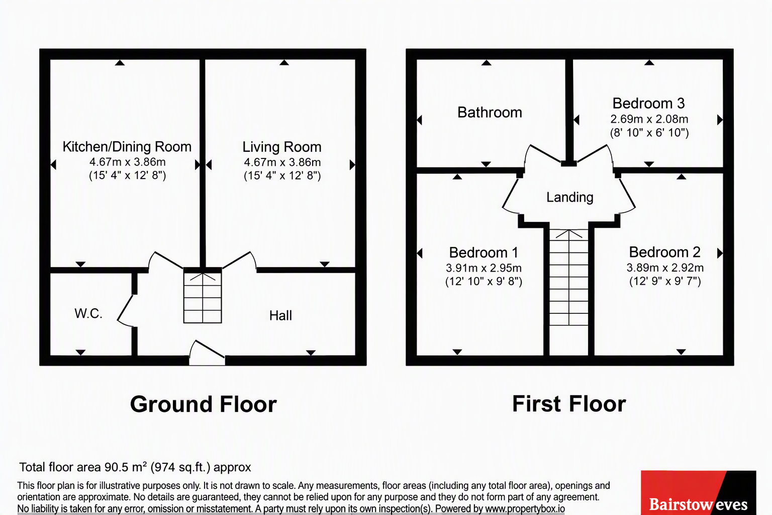 19, Elm Crescent, West Malling floorplan