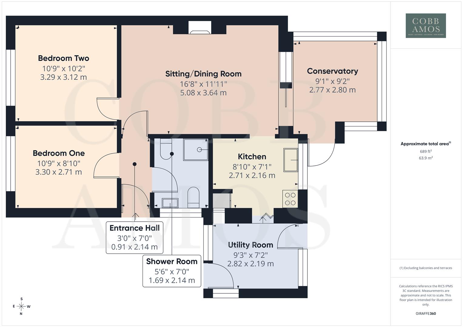 74, The Meadows, Leominster floorplan