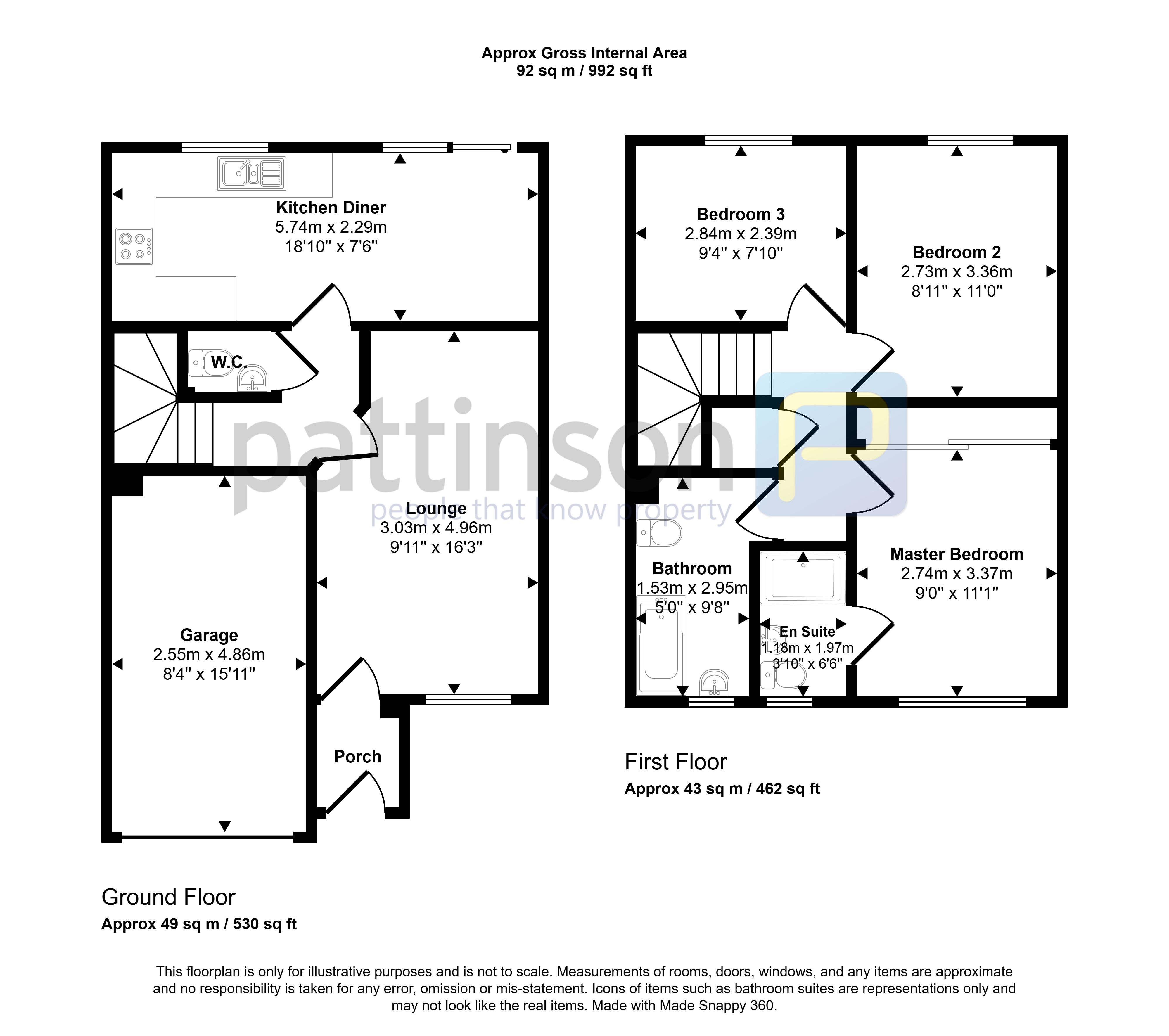 11, Montgomerie Court, Ashington floorplan