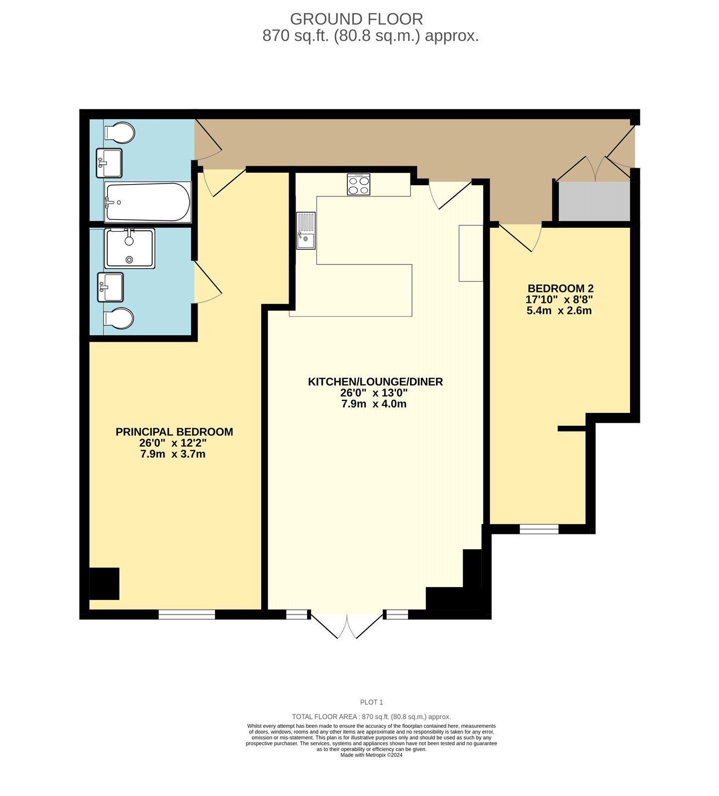 Doods Park Road, Surrey floorplan