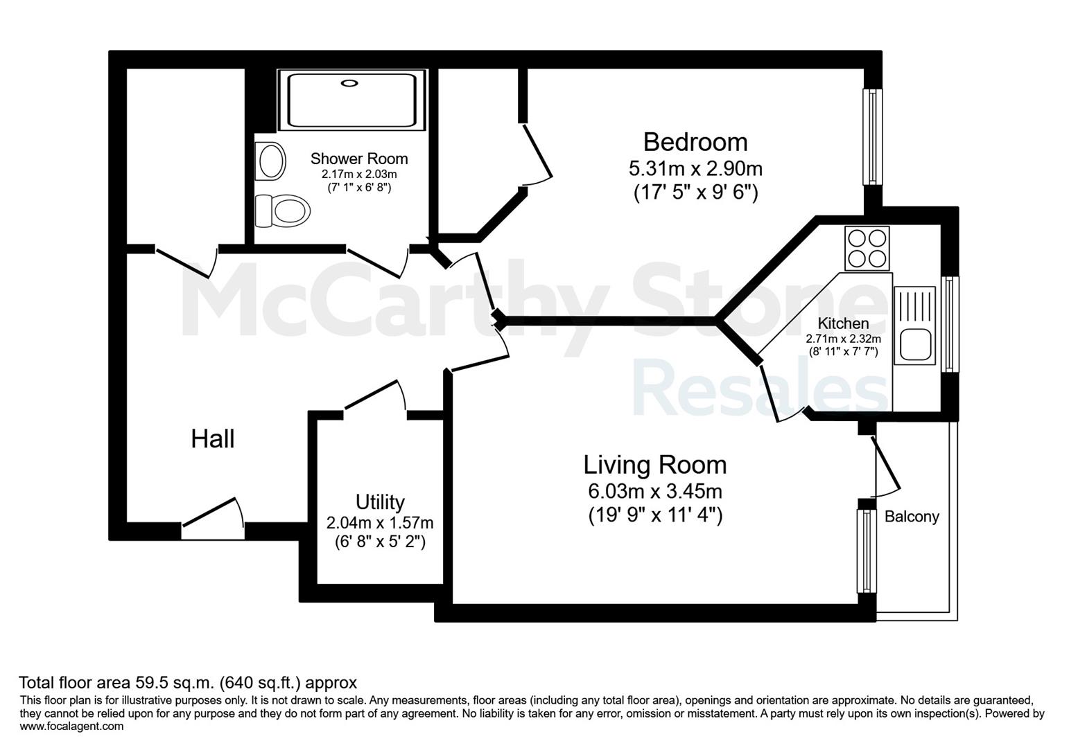 29 Catherine Place, Scalford Road, Melton Mowbray floorplan