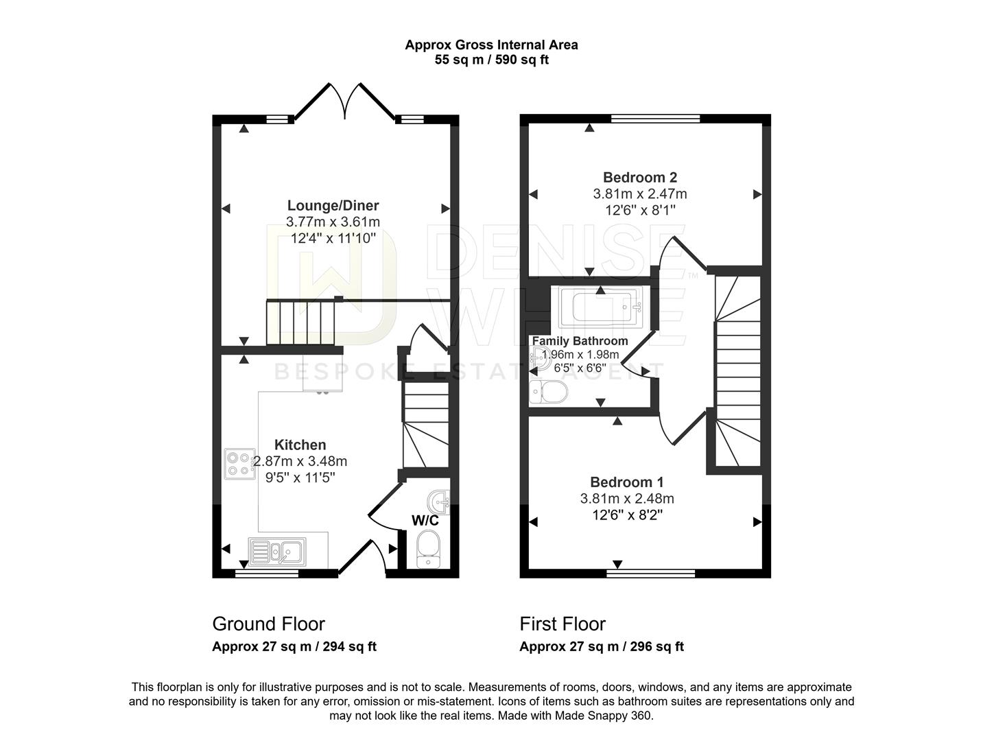42, Chapel Street, Stoke on Trent floorplan