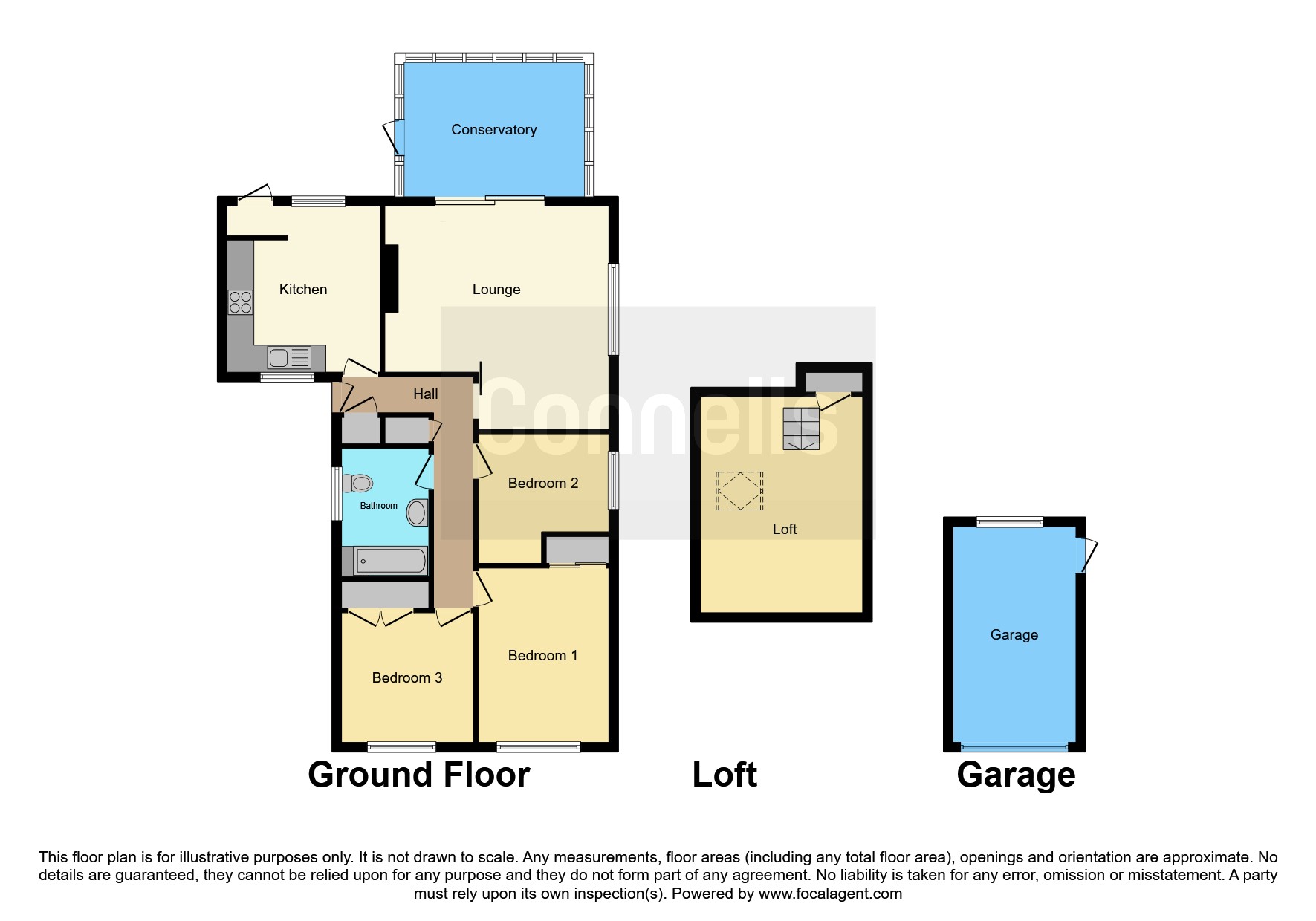 Abbey Fields, Faversham ME13, 3 bedroom detached bungalow for sale