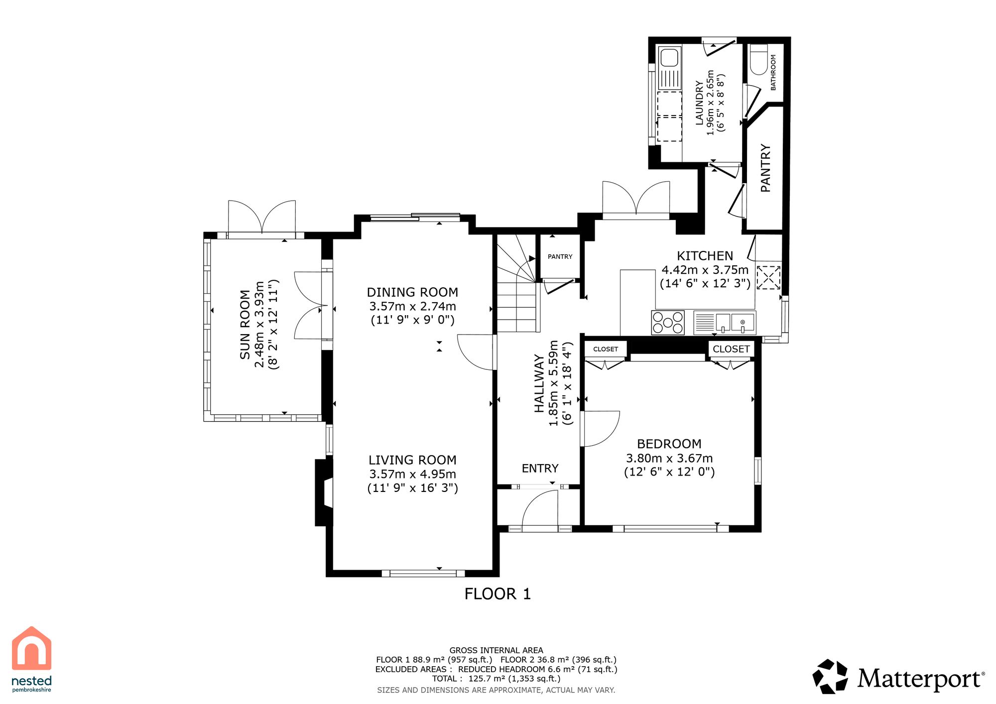 Pen-y-Banc, Saundersfoot floorplan
