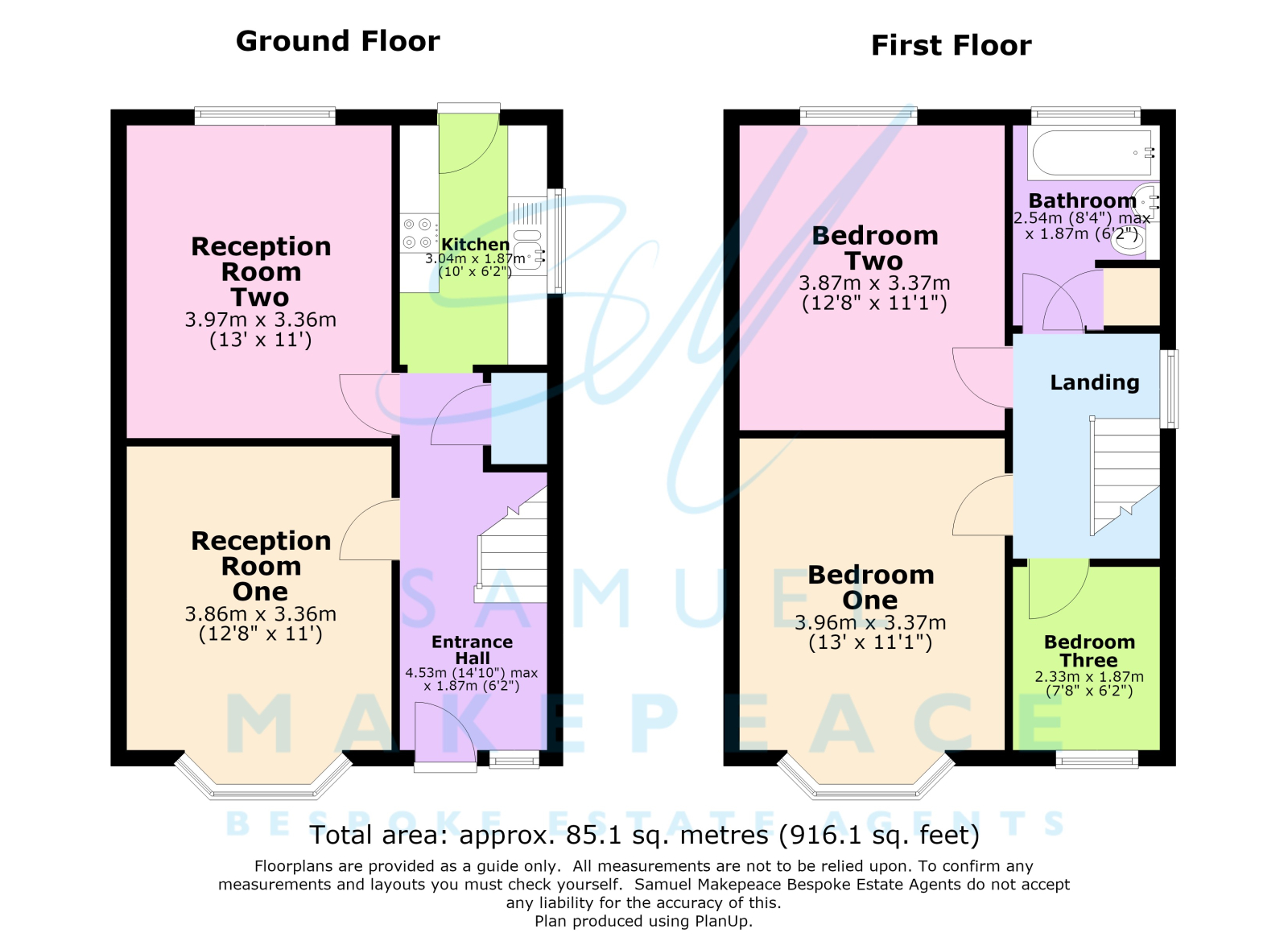 2 Gordon Avenue, Sneyd Green, Stoke-on-Trent floorplan